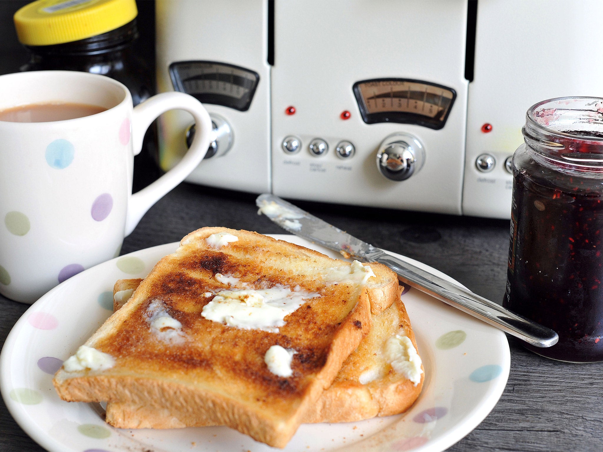 The Great British tradition of tea and toast is in decline, data suggests