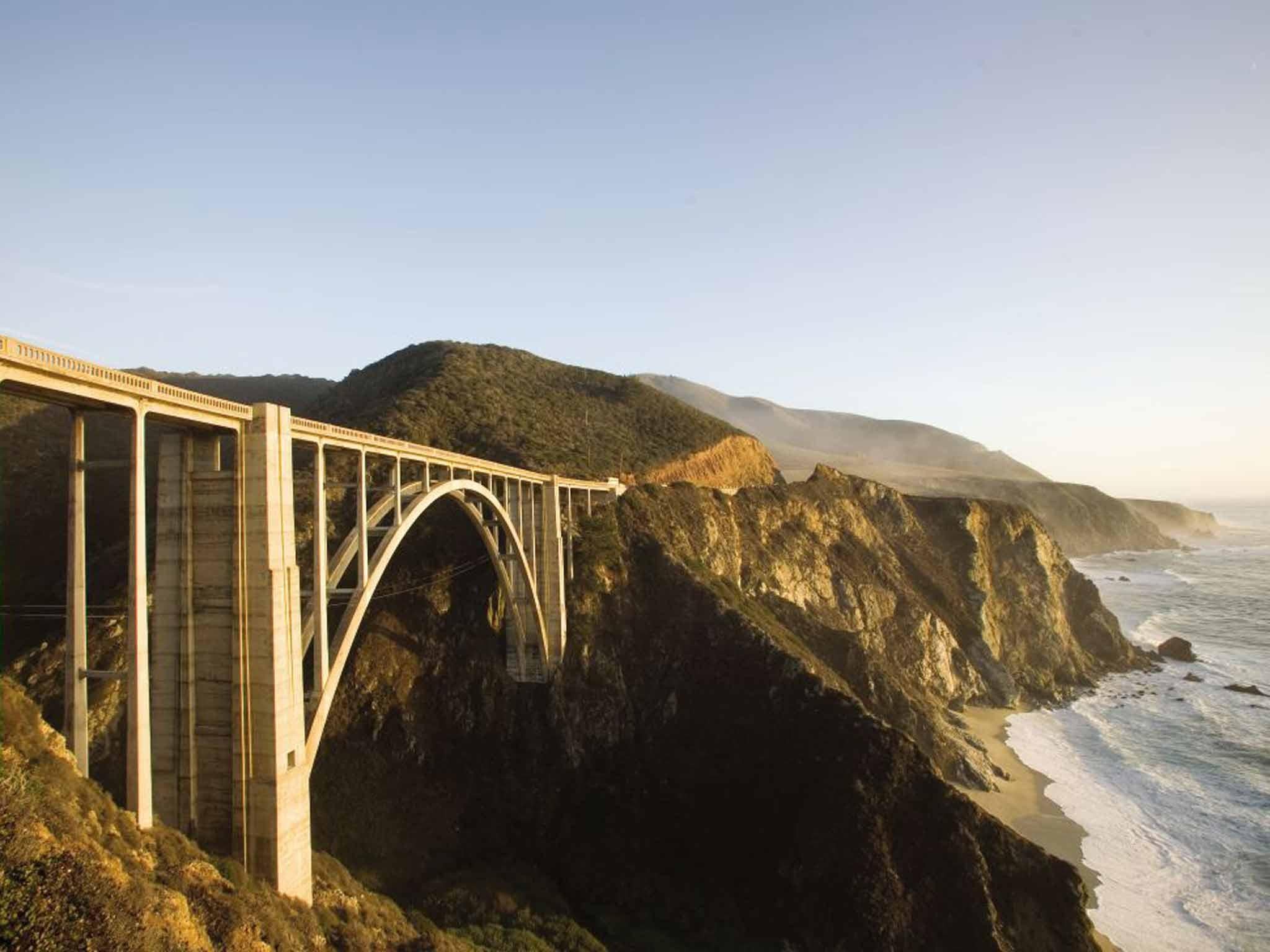 Drive along the dramatic Pacific Coast Highway