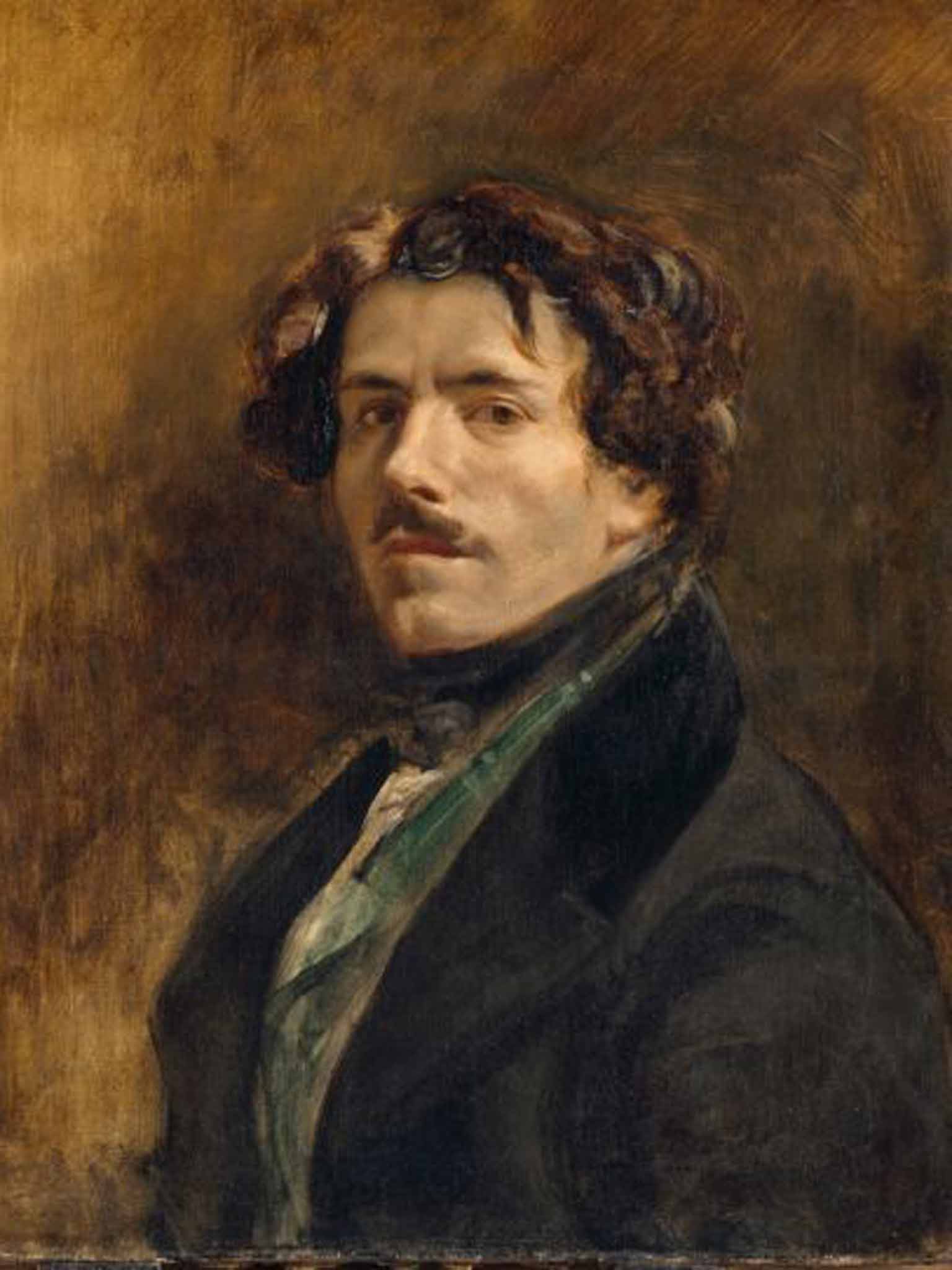 Eugène Delacroix (self portrait)