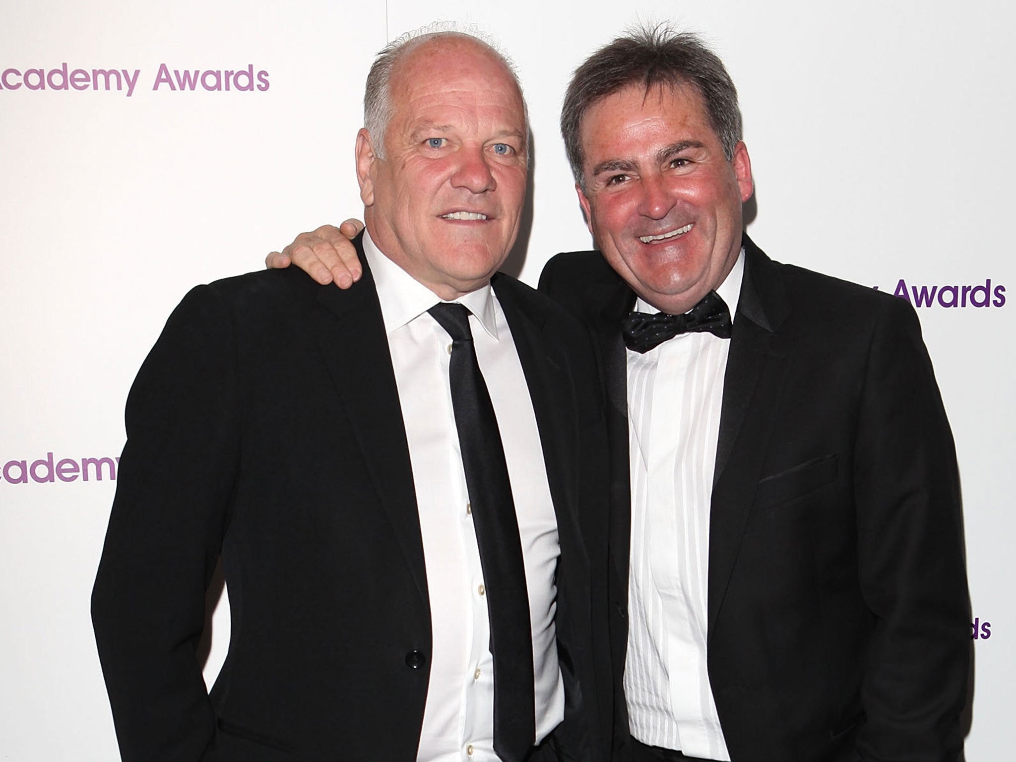 Andy Gray alongside beIN Sports co-presenter Richard Keys