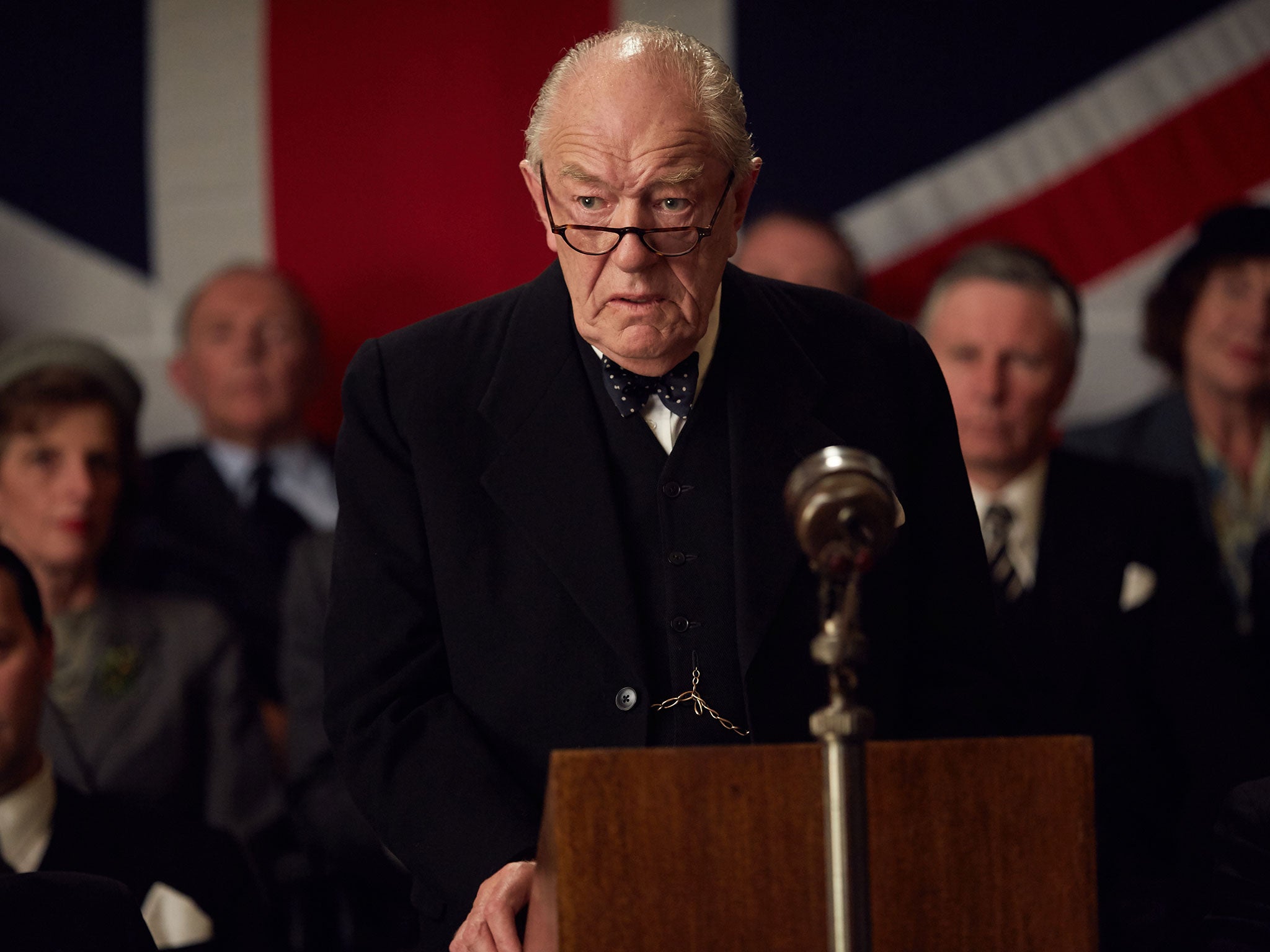 Michael Gambon plays Churchill in the new ITV drama