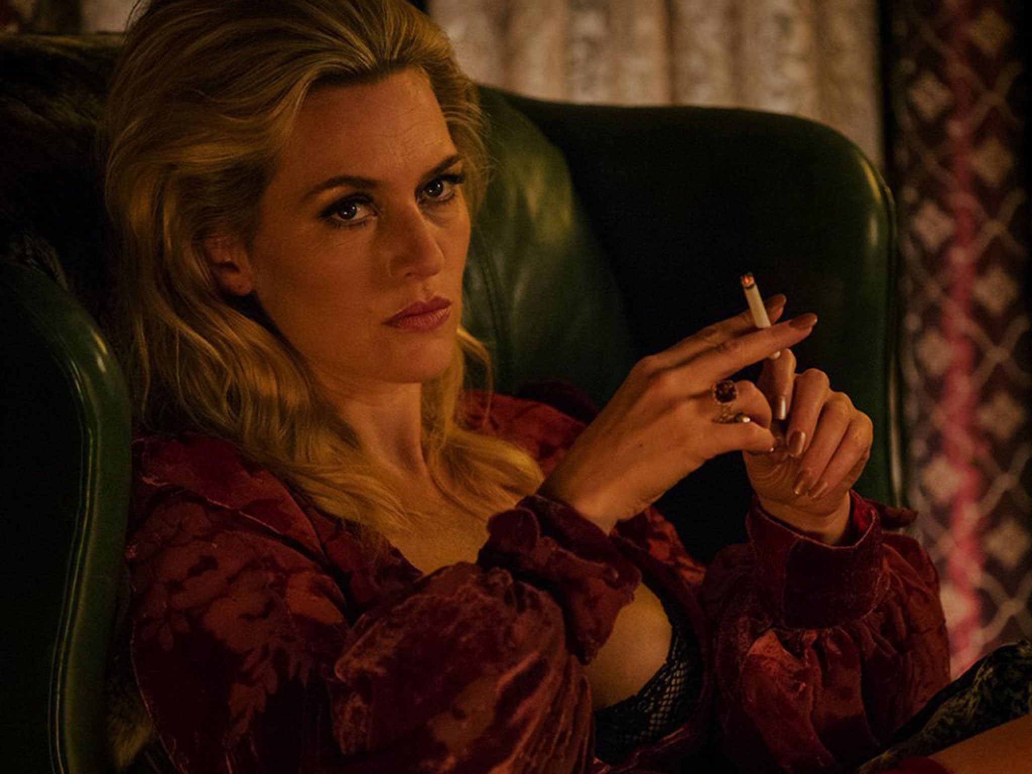 Kate Winslet plays Irina Vlasov with a thick Russian accent