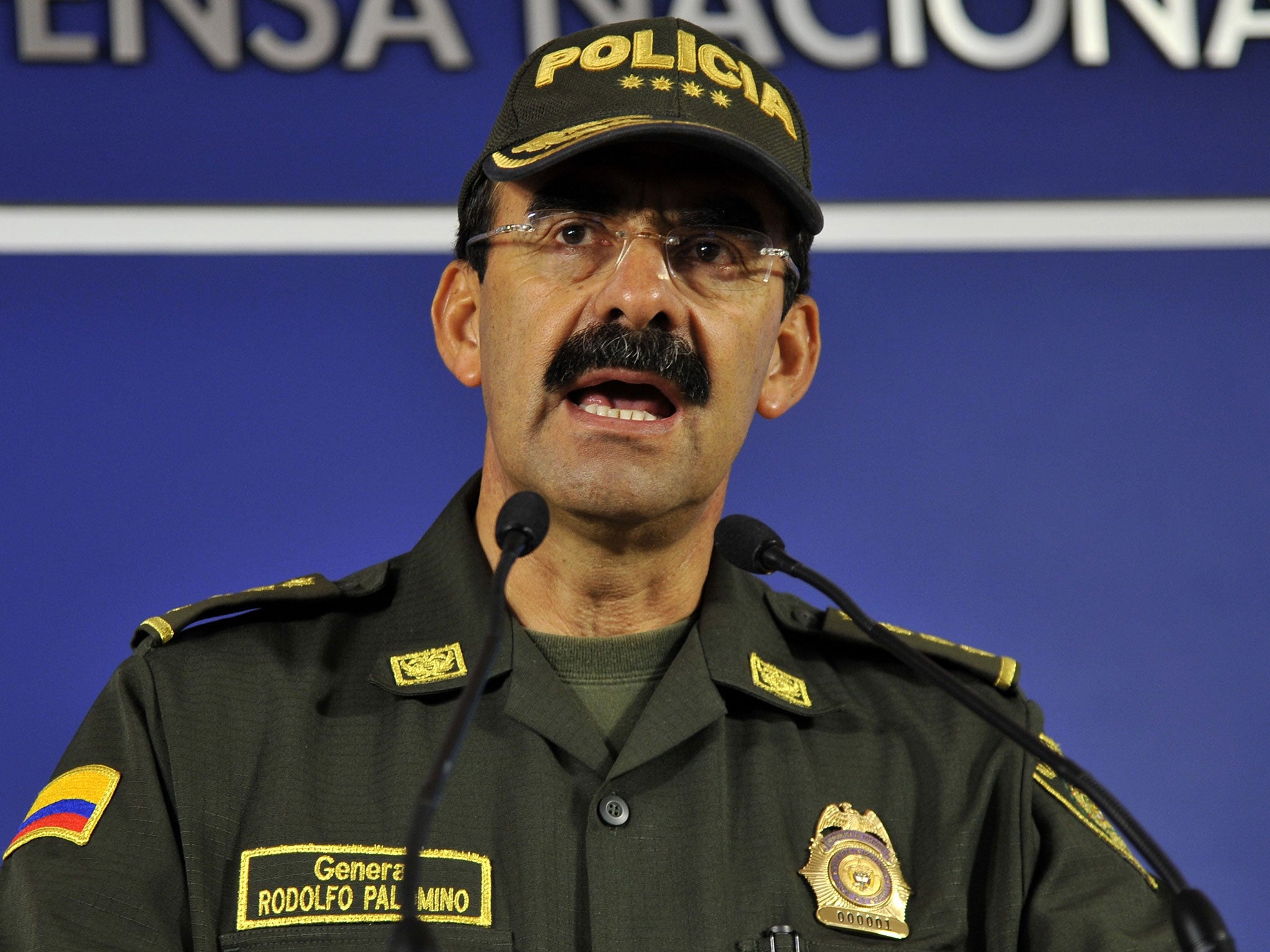 Police captain General Palomino resigned over allegations of misconduct