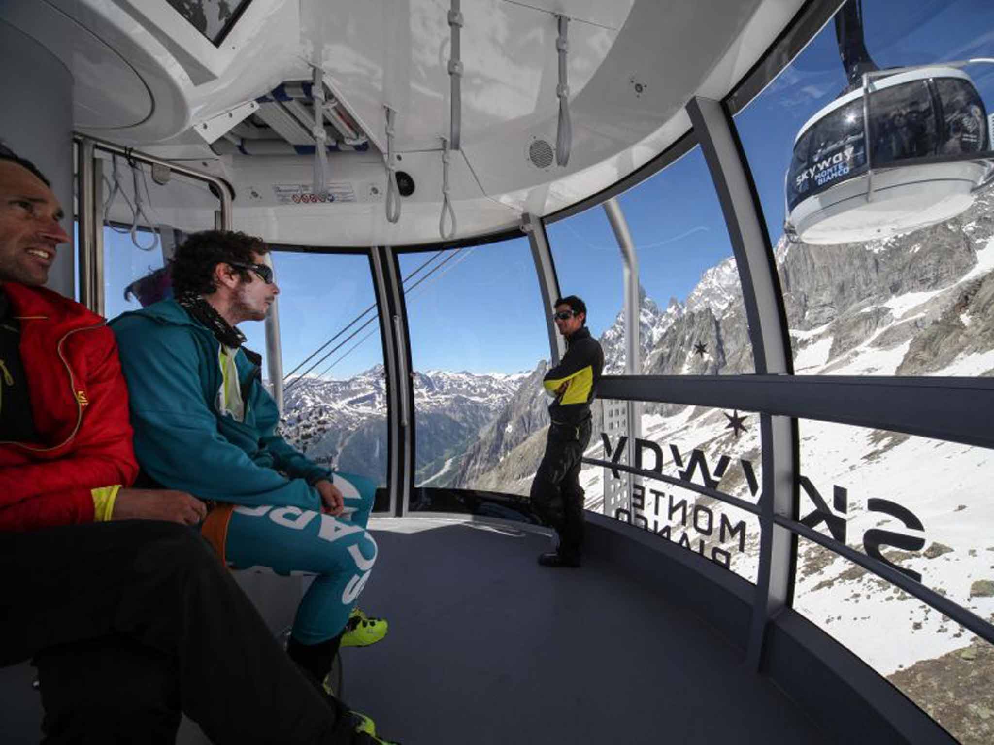 Mountain view: the new SkyWay Monte Bianco