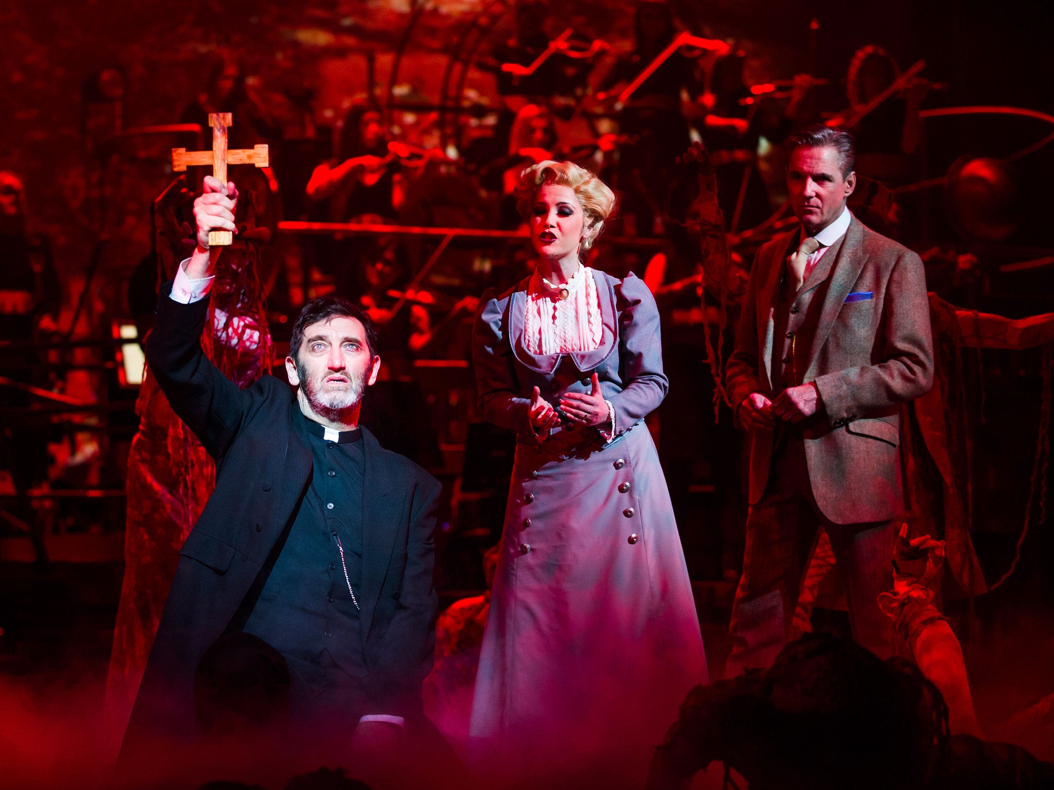 Jimmy Nail as Parson Nathaniel, Heidi Range as Beth, Michael Praed as George Herbert The Journalist