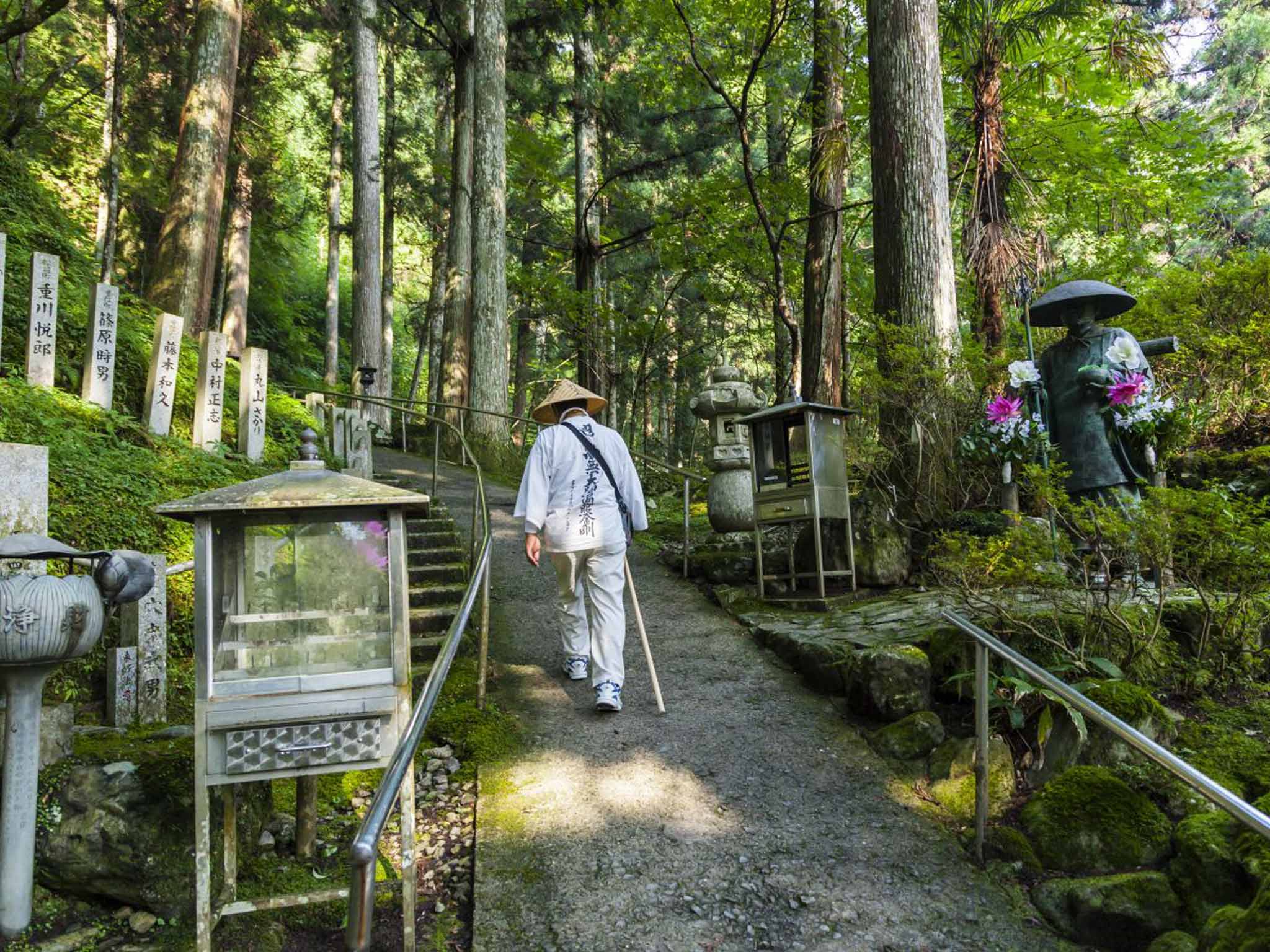 The path to the temple