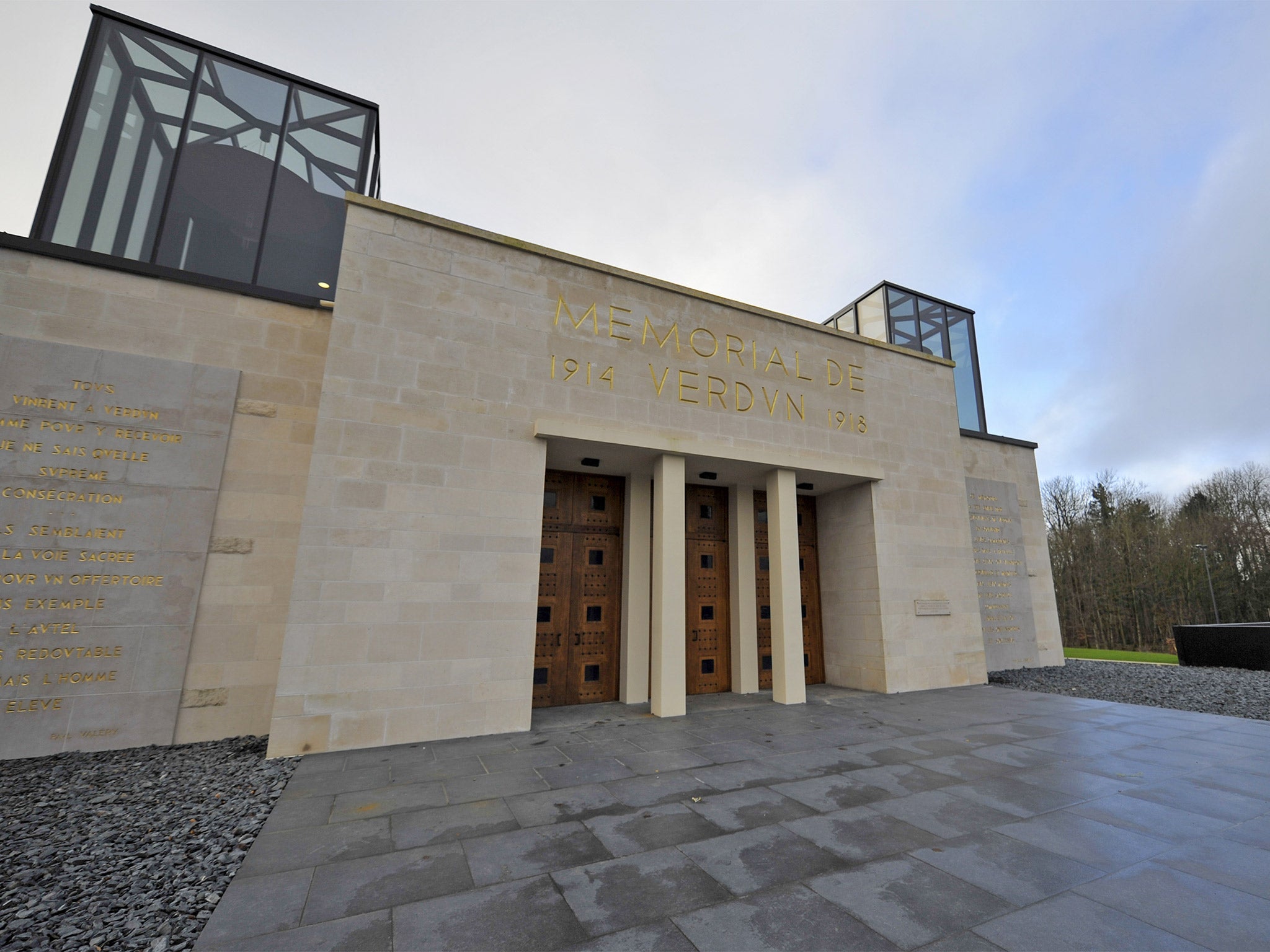 &#13;
The Verdun memorial in Fleury-devant-Douaumont has been renovated for the centenary (Getty)&#13;