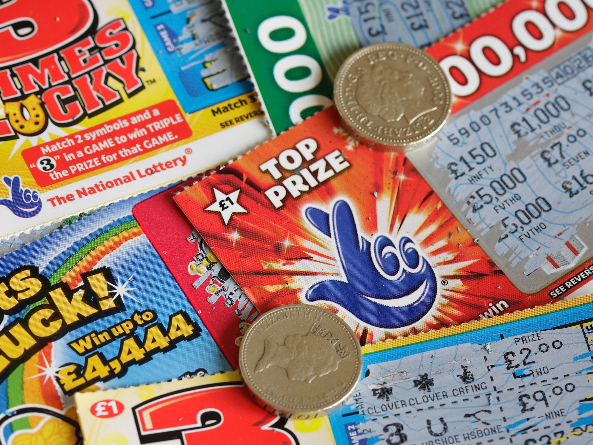 Scratch cards have a high 'house edge' - meaning the punter has a small chance of winning per play