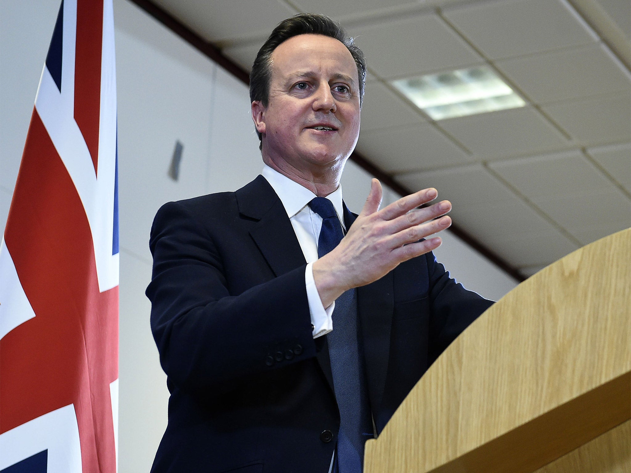 David Cameron gave an Easter message in which he argued for Christian values to guide British life year round.