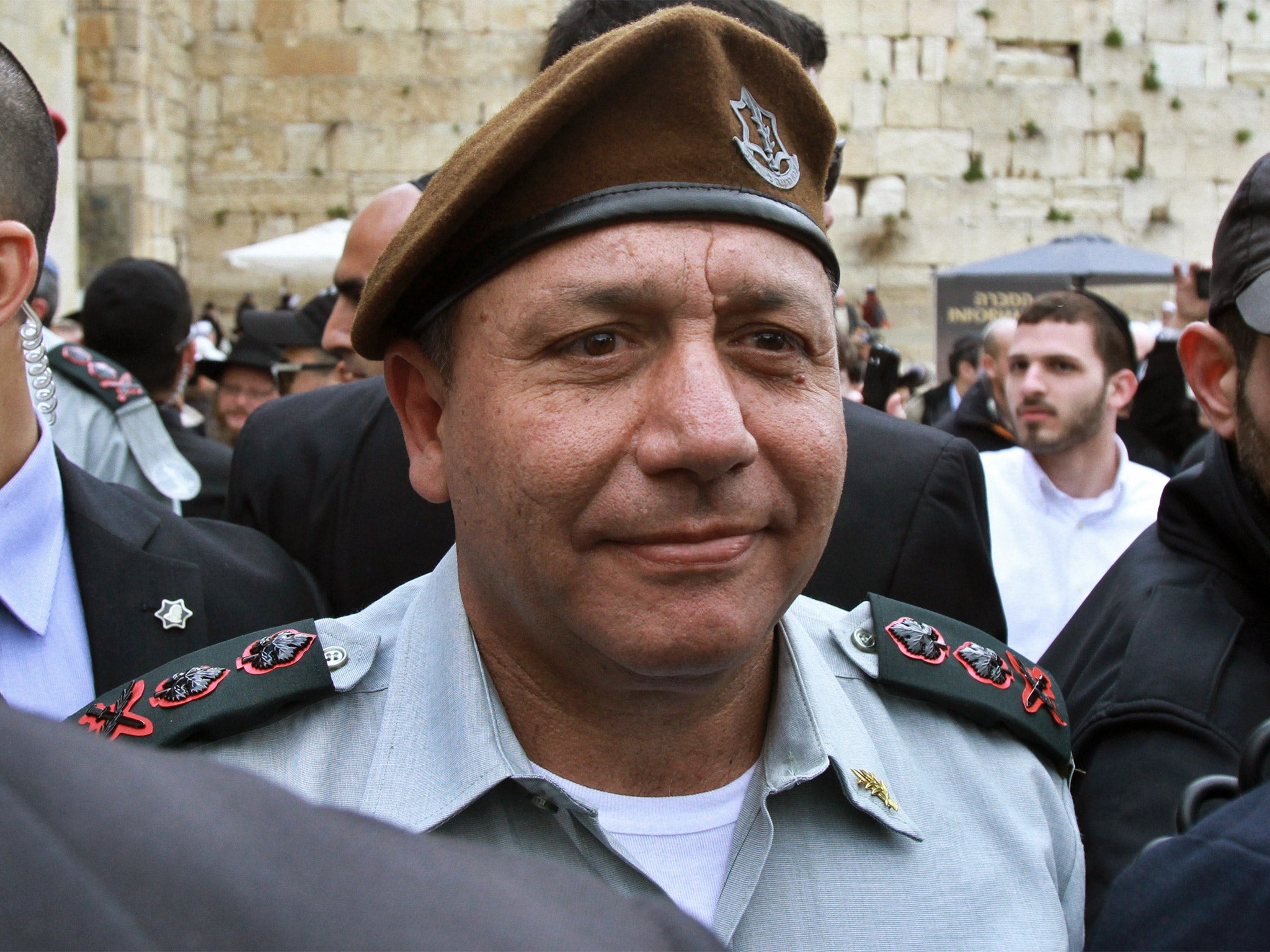 Chief of Staff Lieutenant General Gadi Eisenkot has raised eyebrows with his views (Getty)