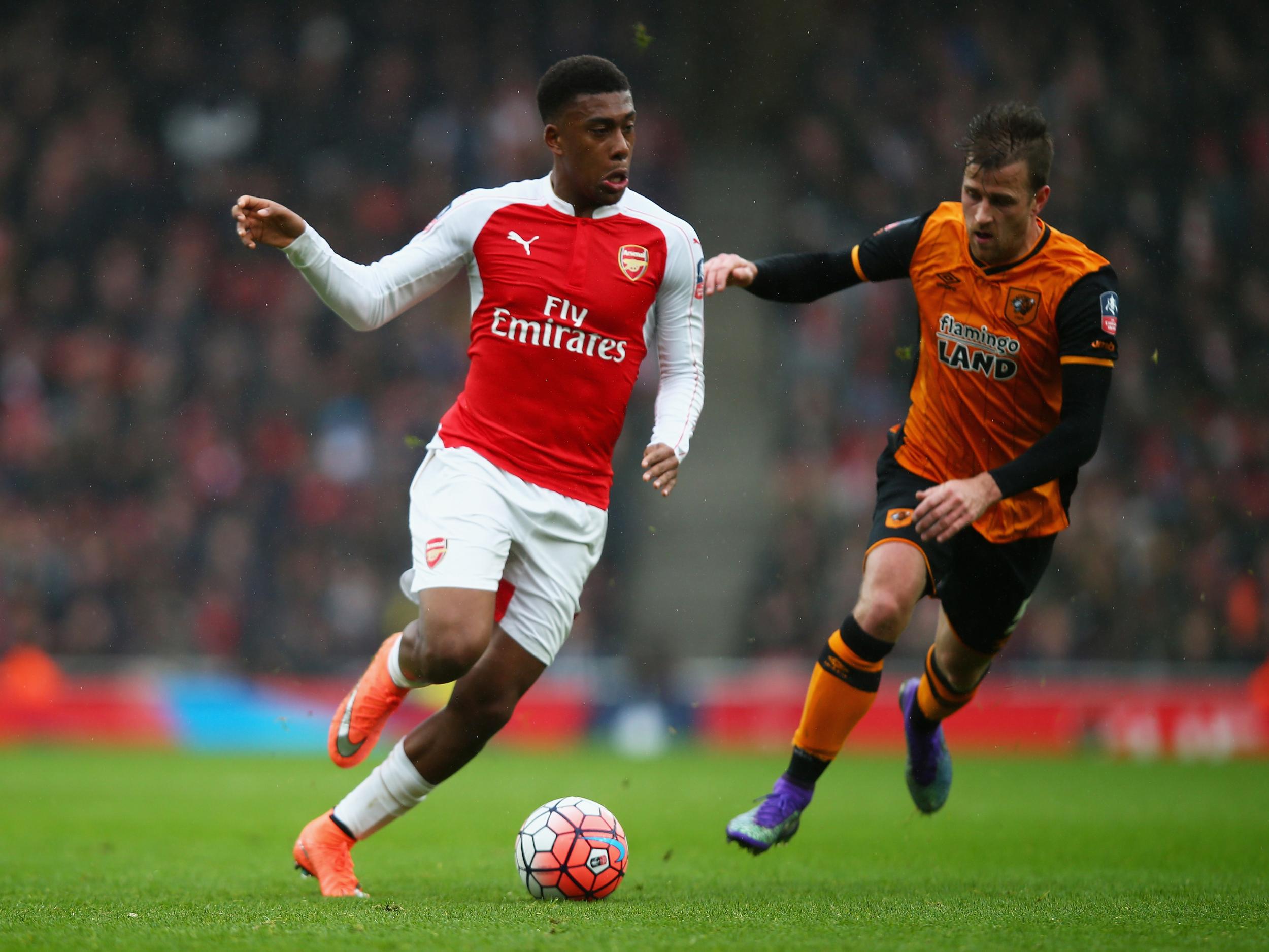 Arsenal youngster Alex Iwobi