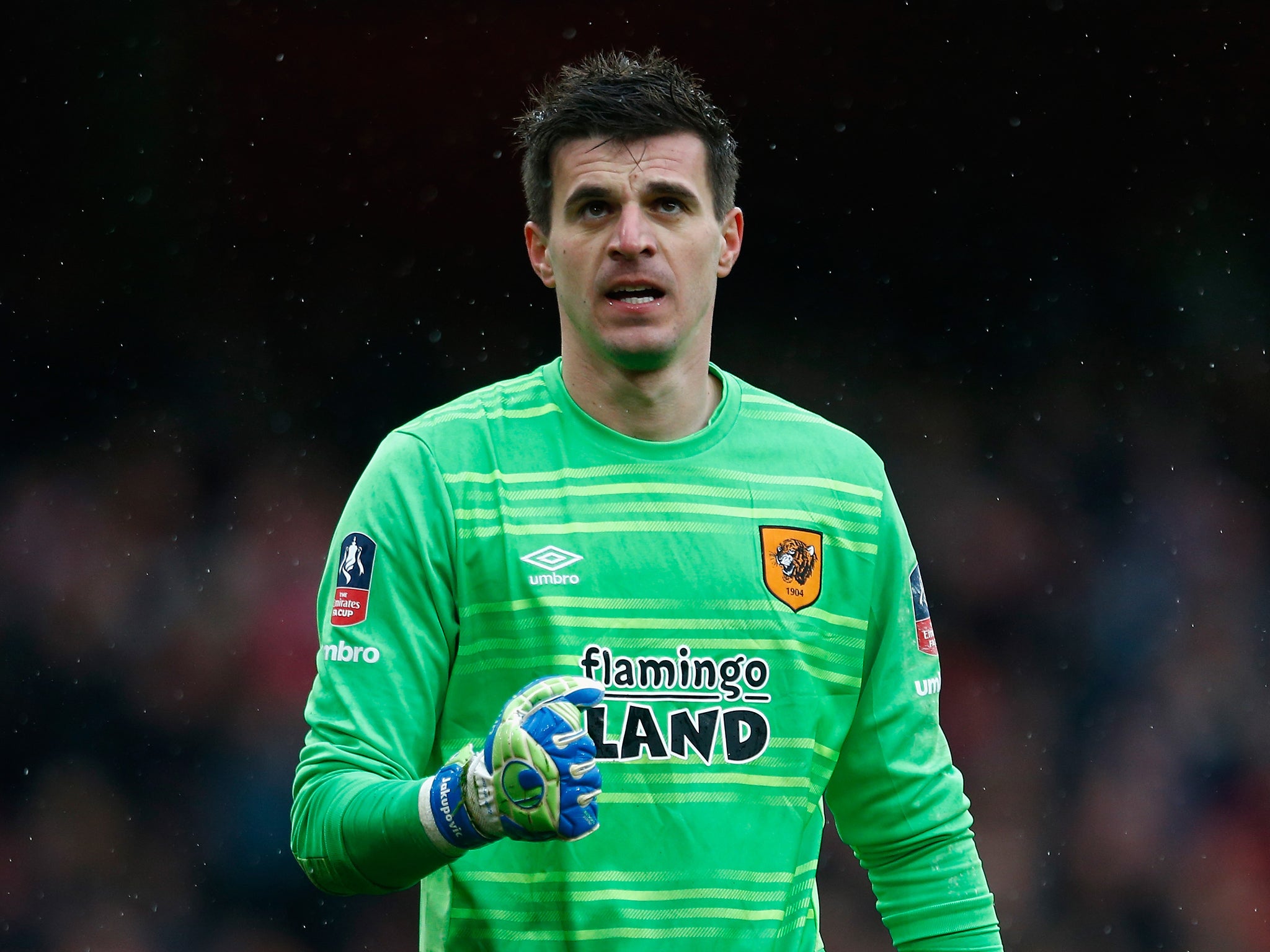 Elden Jakupovic was in outstanding form when the teams met on Saturday