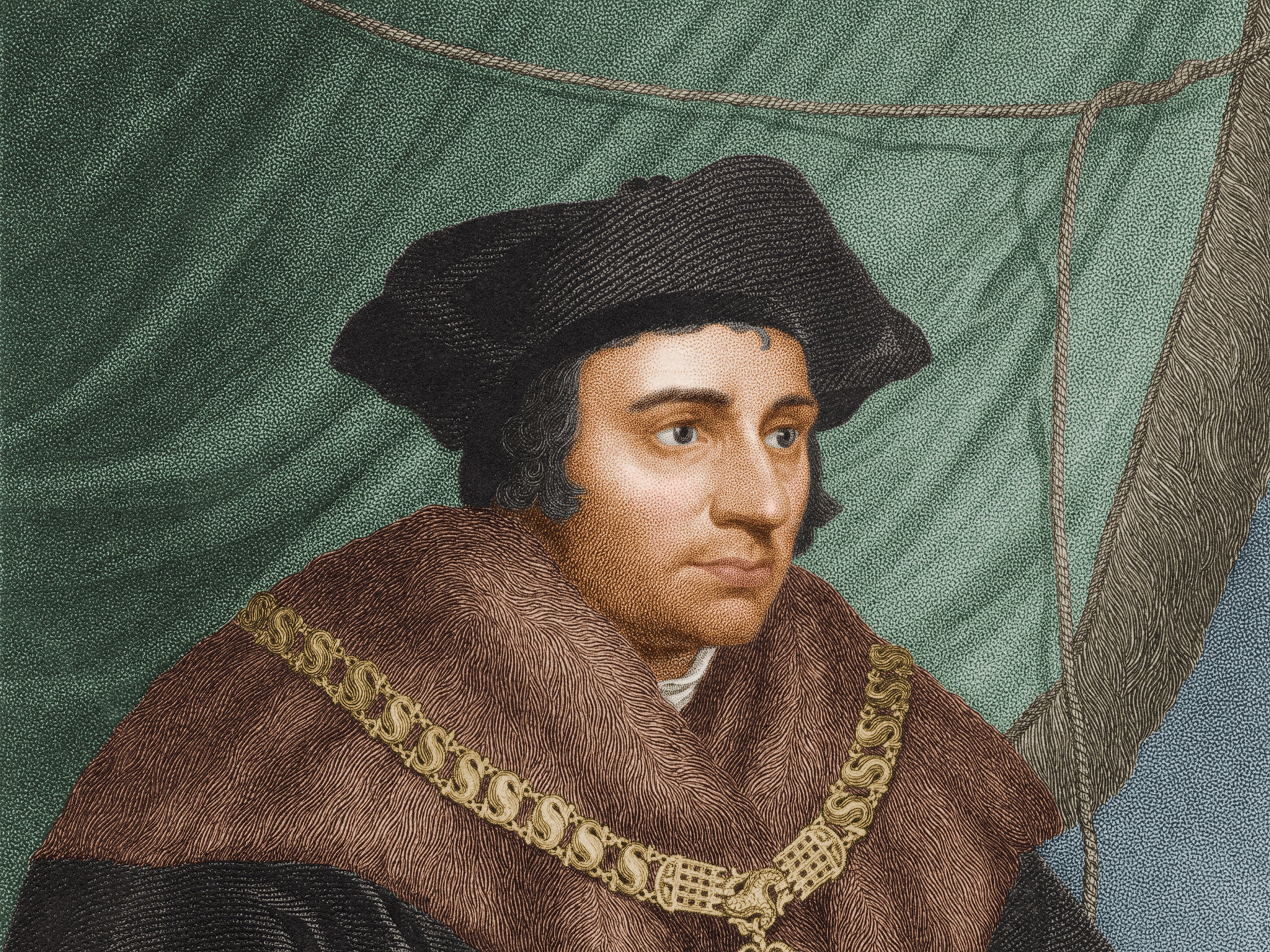 A portrait of Thomas More