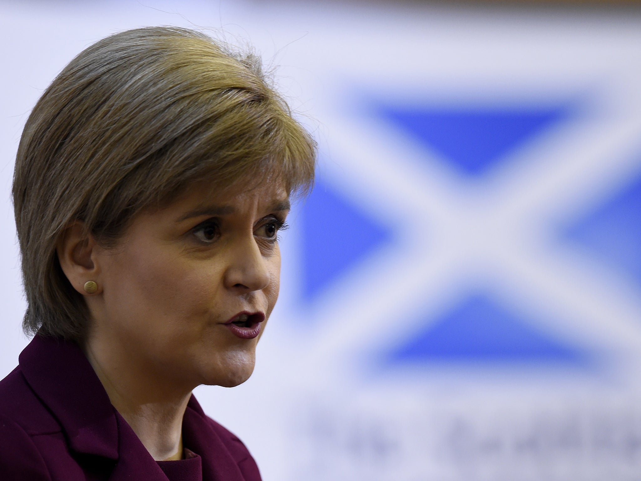 Ms Sturgeon spoke of her fears for employment rights and social protections under the Tories if the UK leaves the EU