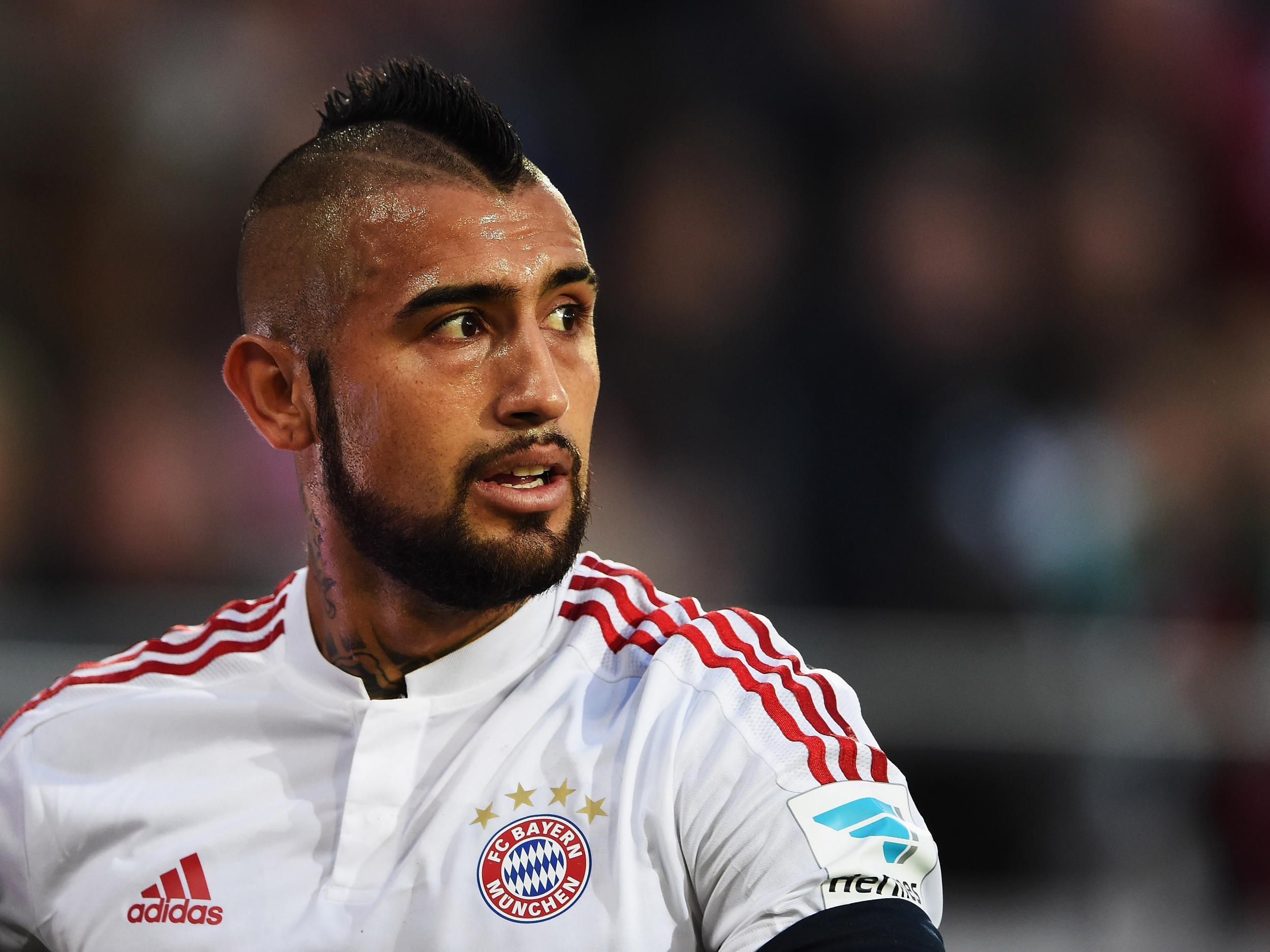 Bayern Munich’s Arturo Vidal