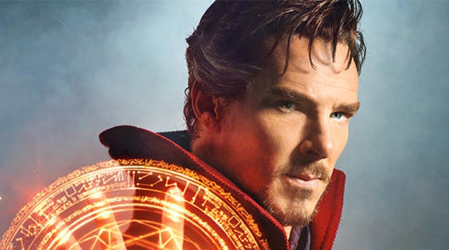 Doctor Strange on the cover of EW