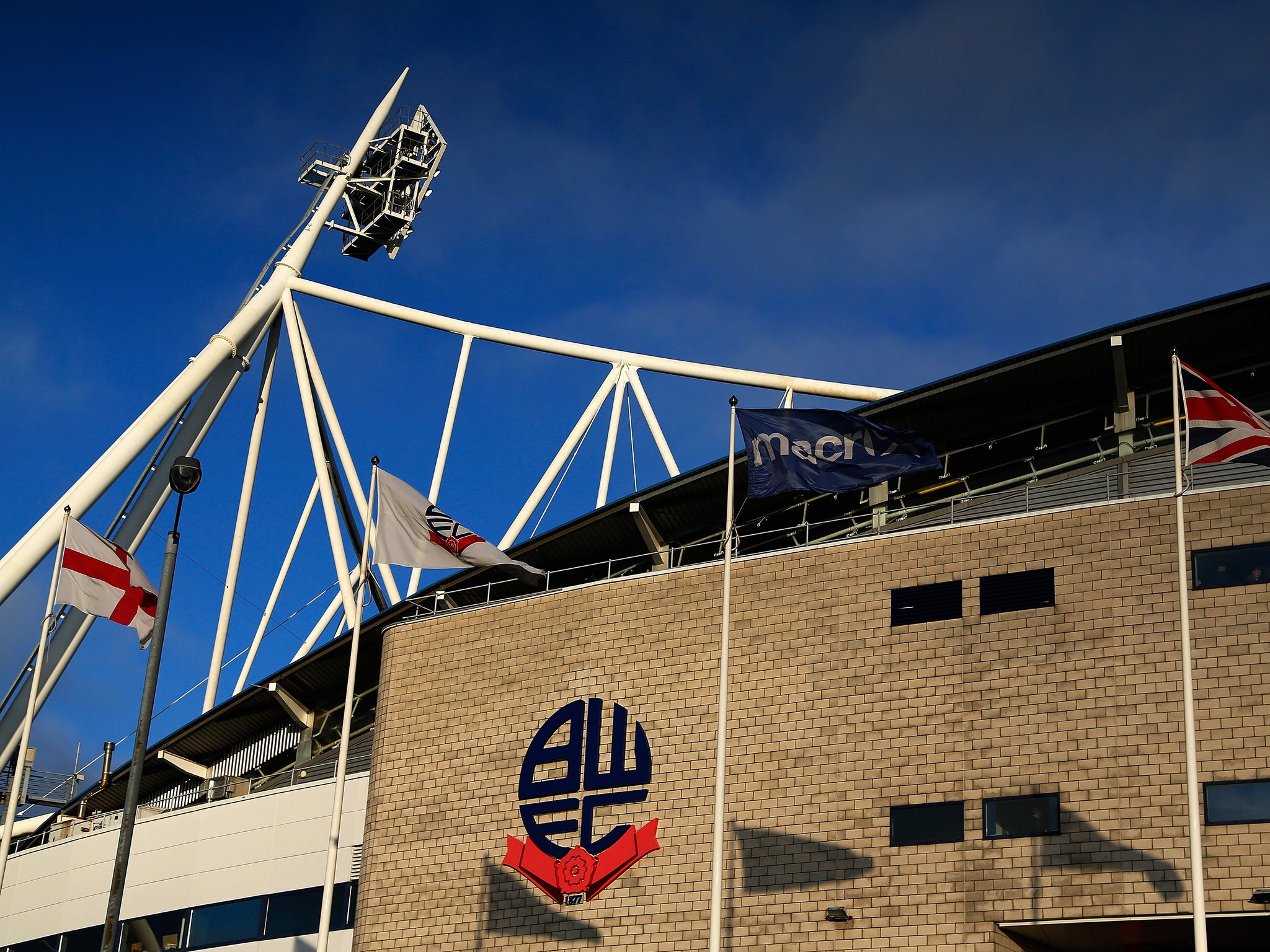 Bolton Wanderers' Macron Stadium