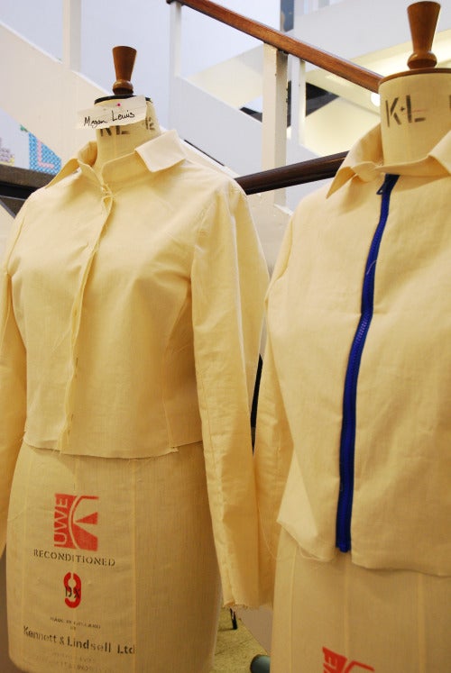 Mannequins in the University of the West of England's Fashion Studio