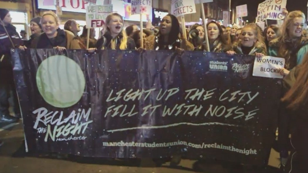 Last year's march saw 2,000 people take to the streets in Manchester in the biggest Reclaim the Night even in the UK