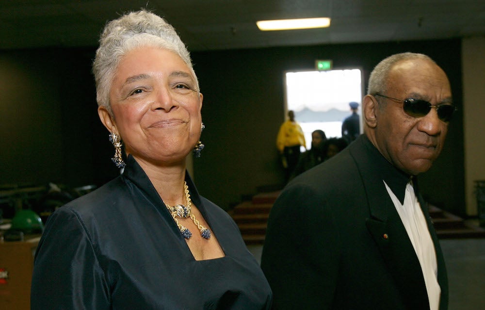 Camille and Bill Cosby at the 38th annual NAACP Image Awards.