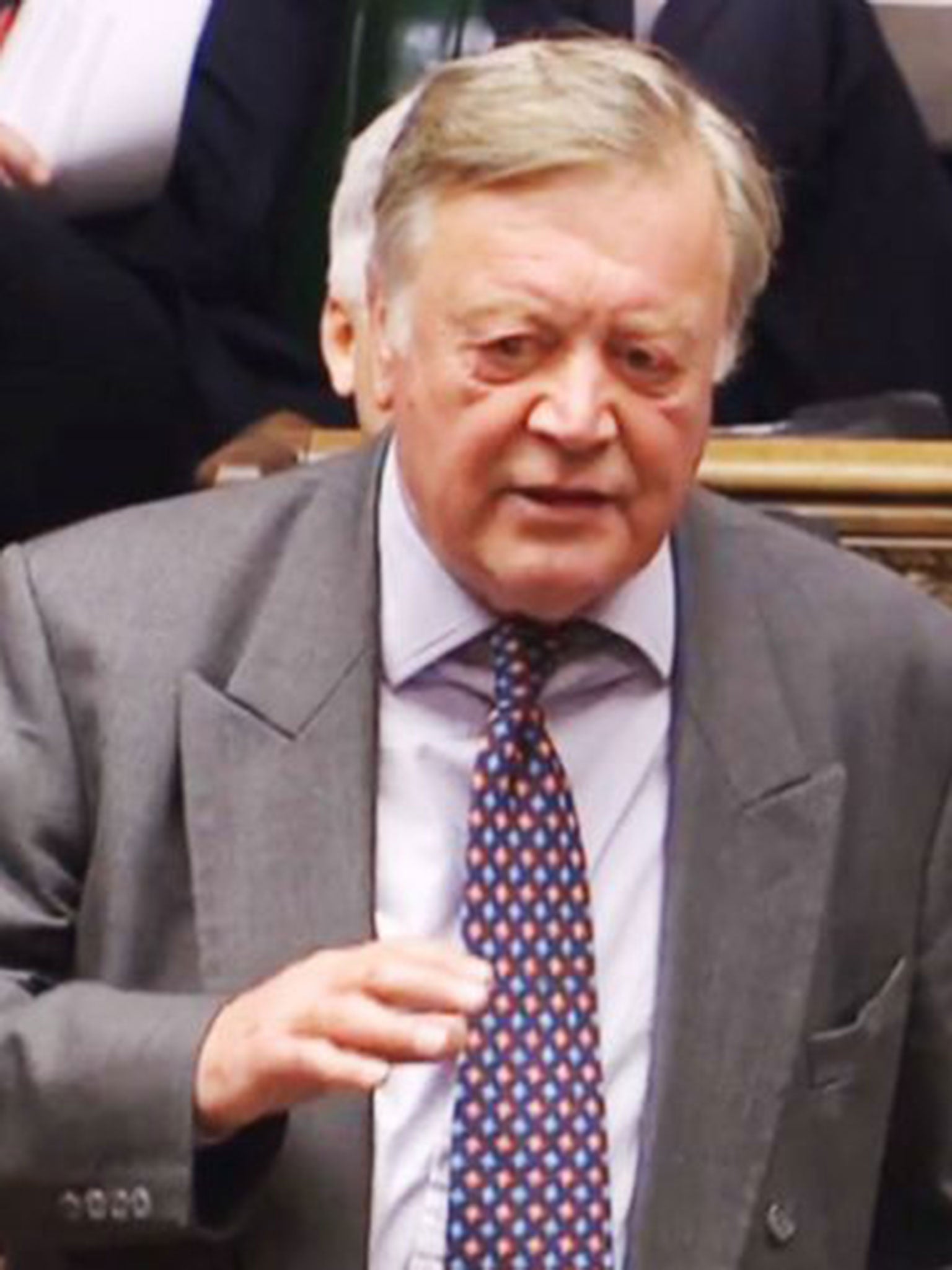 Kenneth Clarke provided a rare voice of Tory support