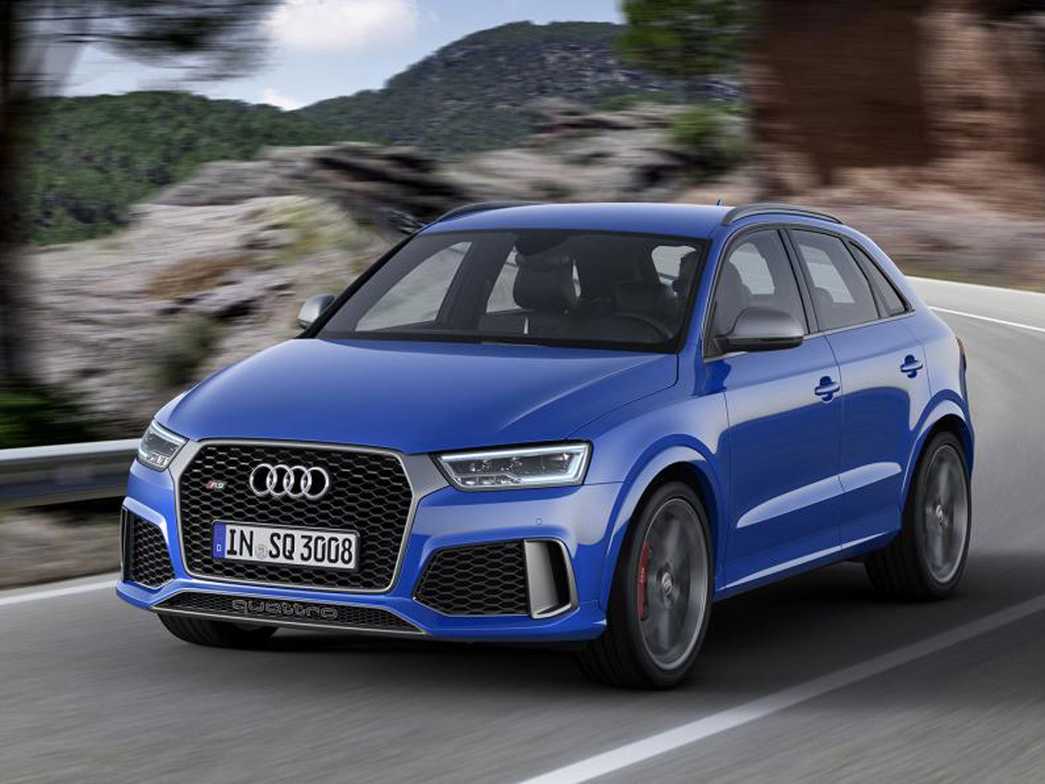 Audi have taken the Q3 RS and added 27bhp and 11ft lb of torque