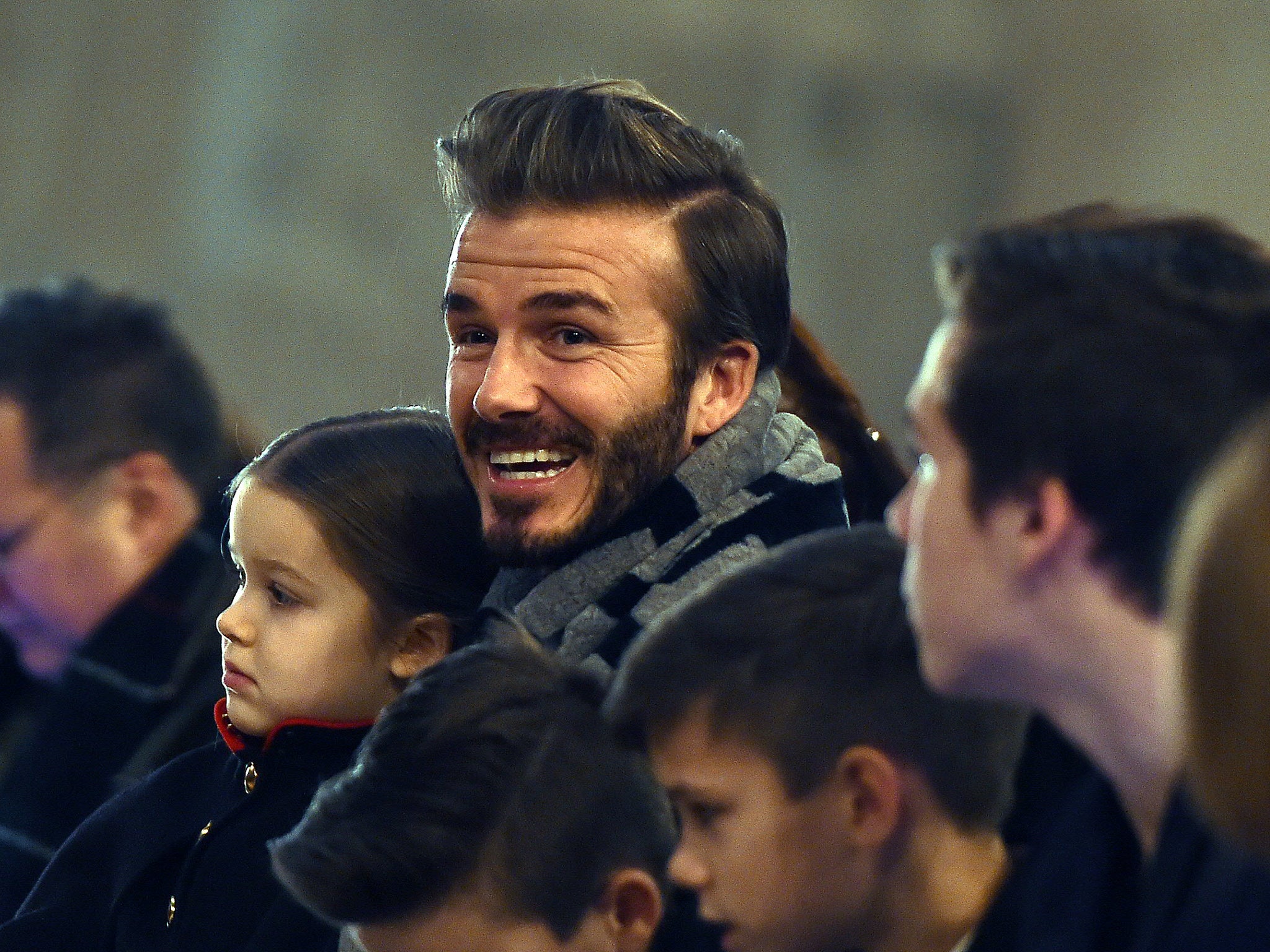 Former Manchester United and England midfielder David Beckham