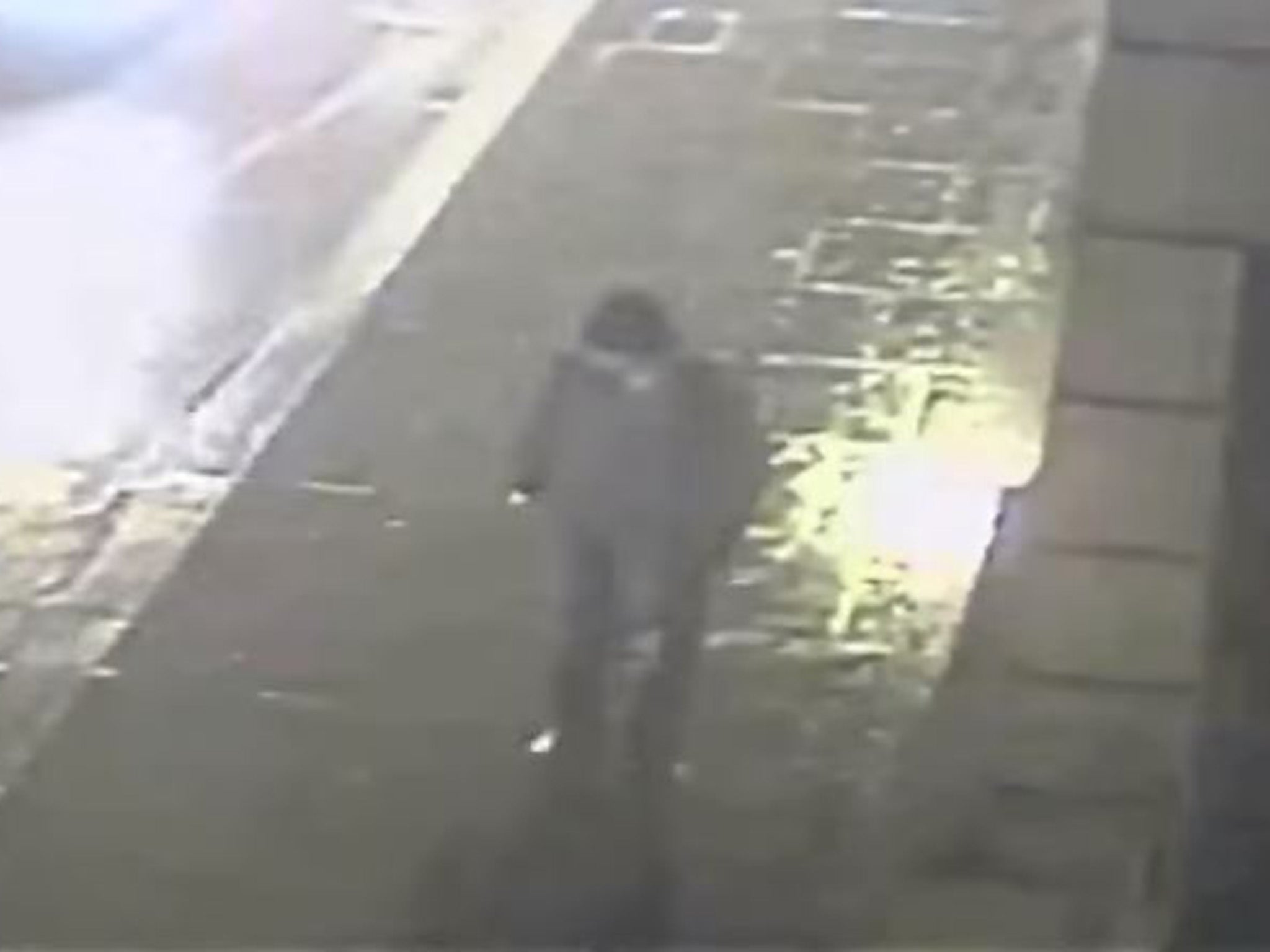 
Police said the man was wearing a beanie hat.