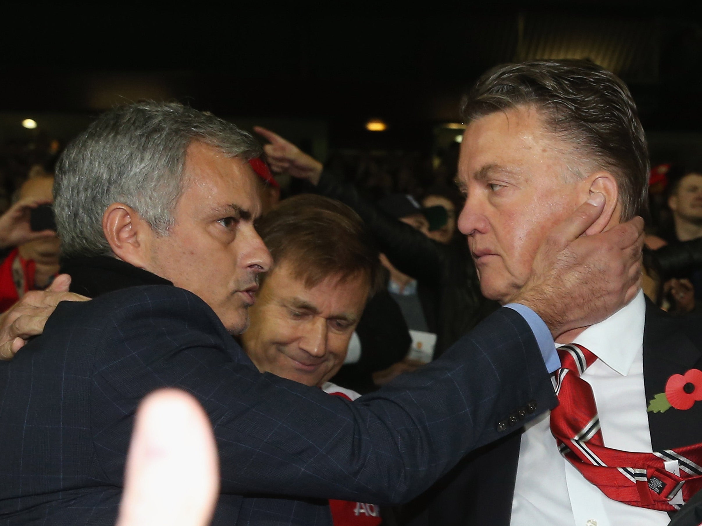 Jose Mourinho is expected to replace Louis van Gaal in the summer