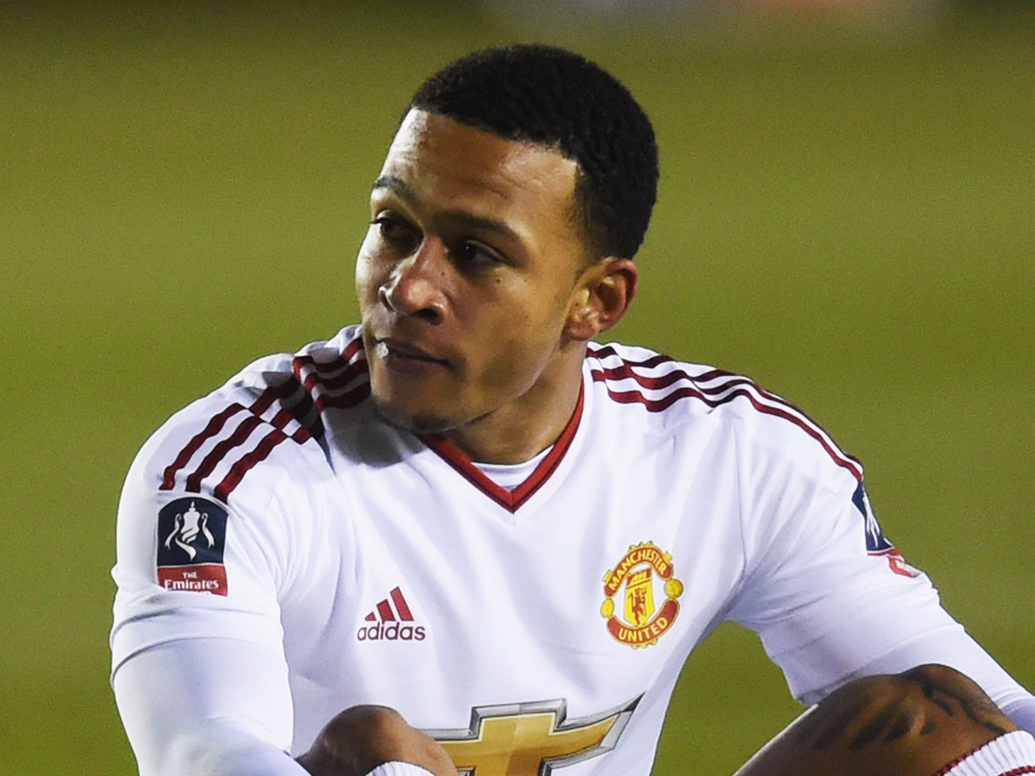 Manchester United winger Memphis Depay