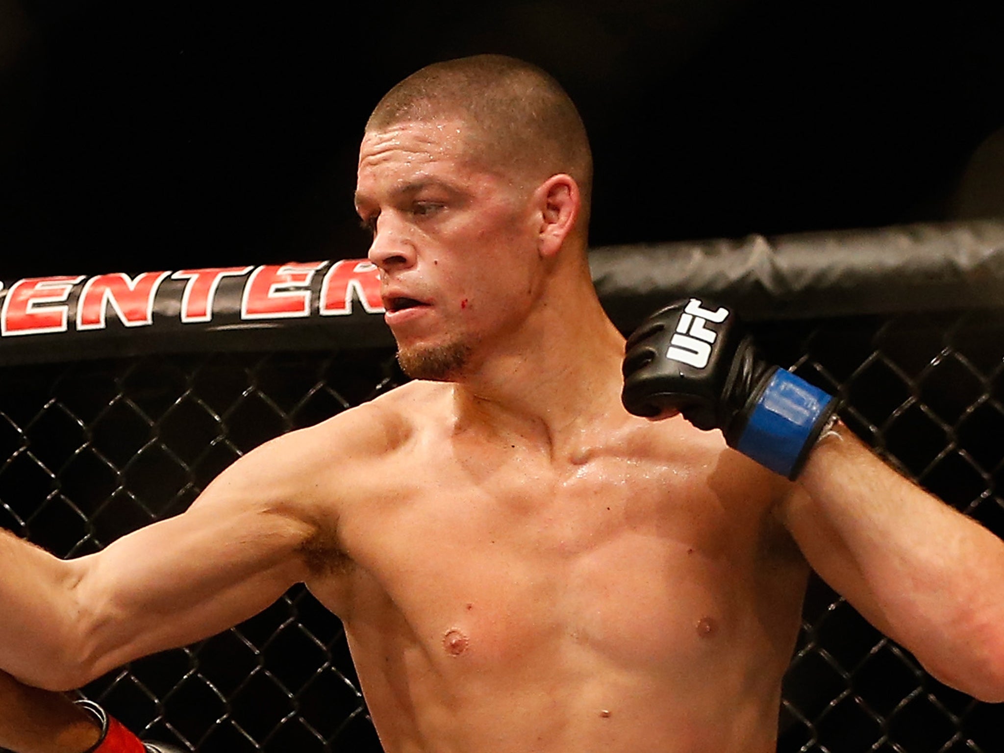 UFC lightweight Nate Diaz