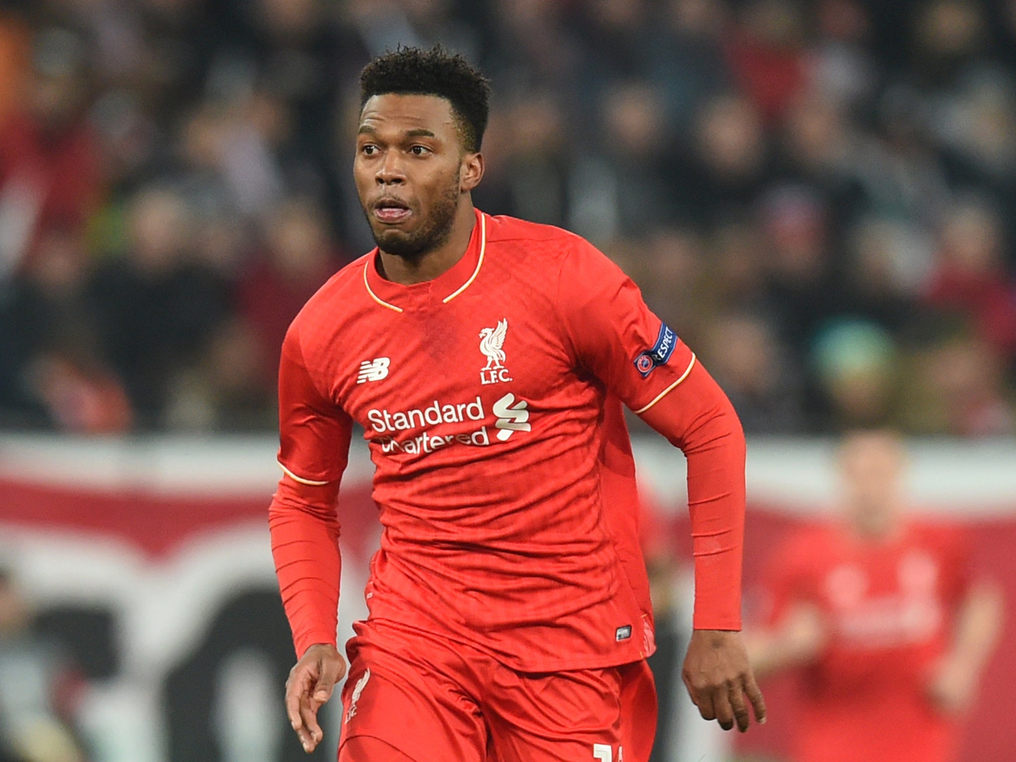 Liverpool striker Daniel Sturridge