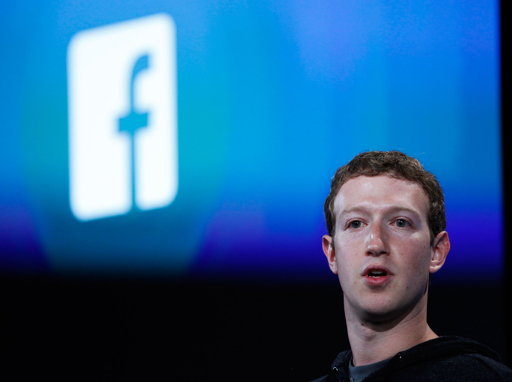 Mark Zuckerberg, Facebook's co-founder and chief executive introduces 'Home' a Facebook app suite that integrates with Android during a Facebook press event in Menlo Park, California, April 4, 2013