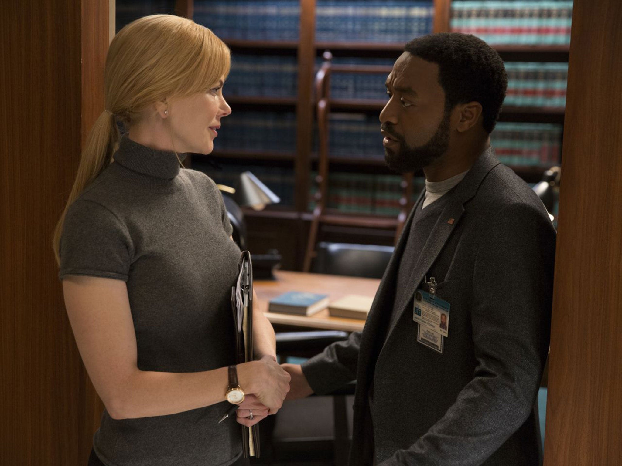 Private investigations: Nicole Kidman and Chiwetel Ejiofor in ‘Secret in Their Eyes’