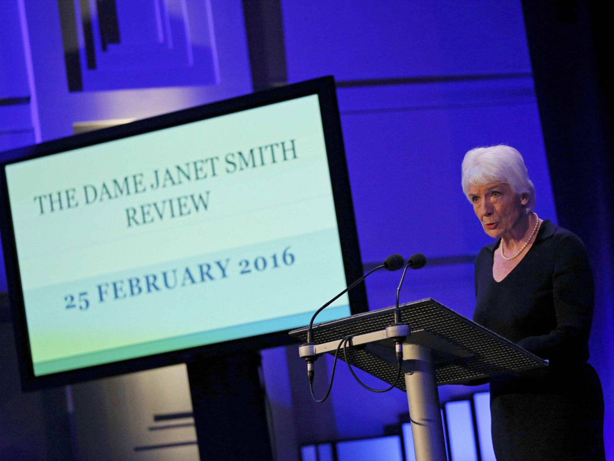 &#13;
Dame Janet Smith's review found there was a culture of "reverence and fear" towards celebrities at the BBC &#13;