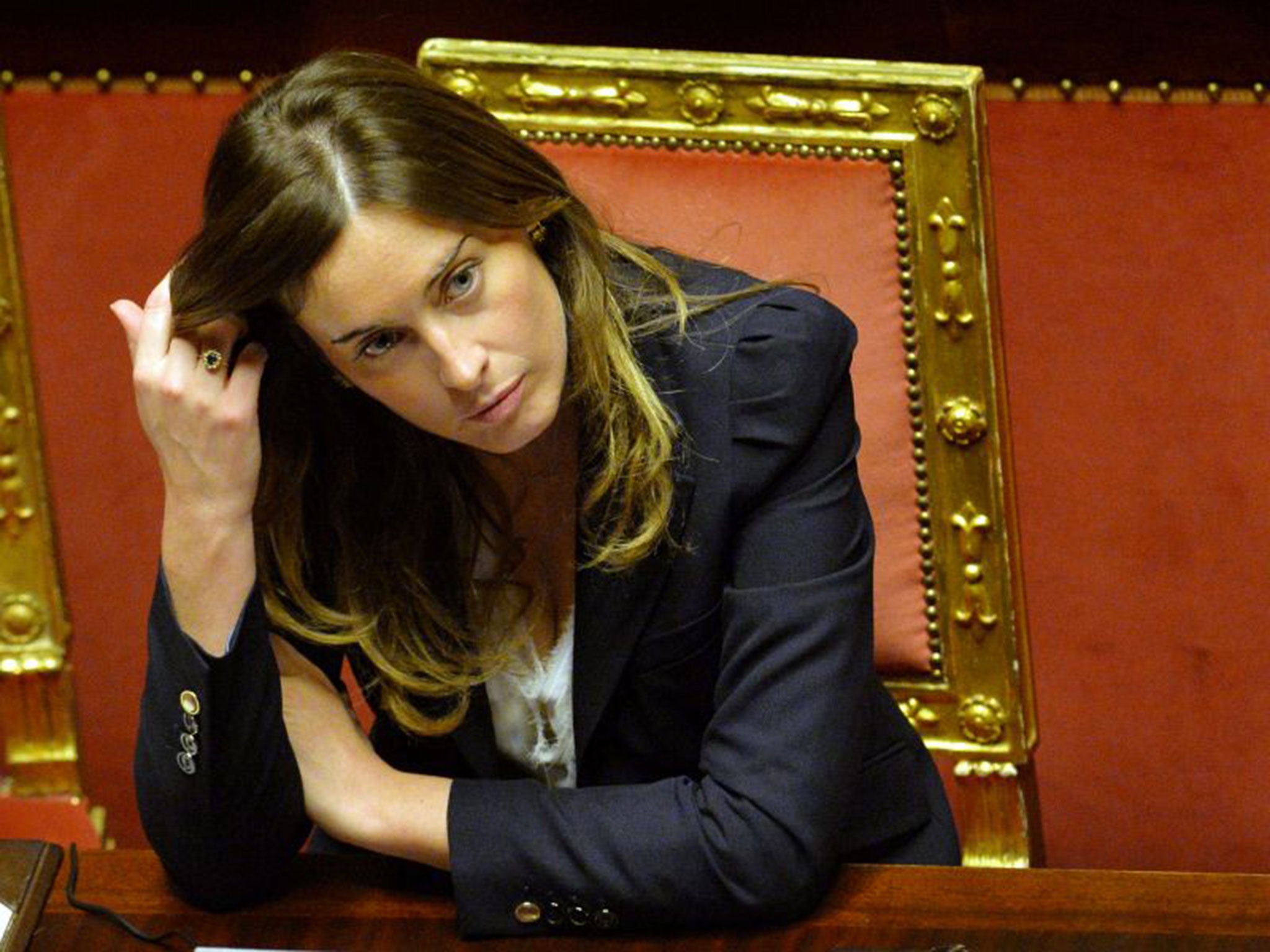 Maria Elena Boschi said same-sex couples would no longer be second-class citizens