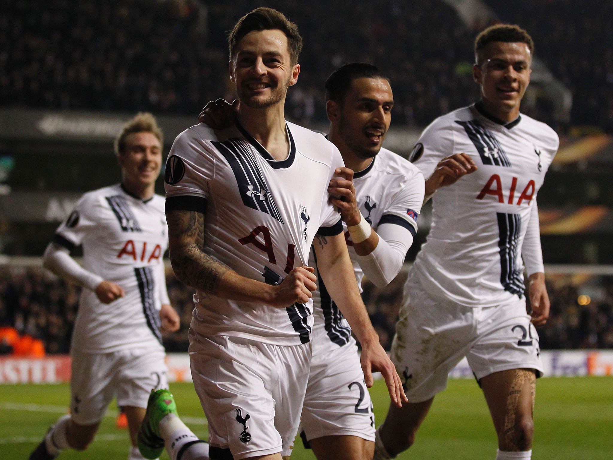 Tottenham midfielder Ryan Mason