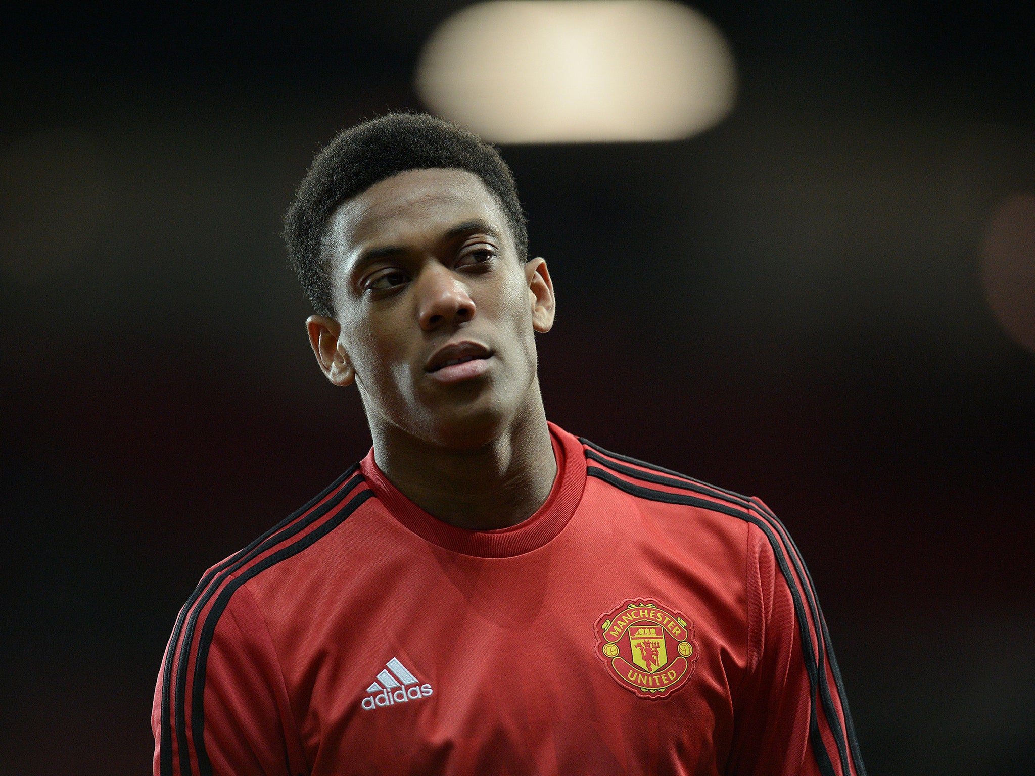 Manchester United striker Anthony Martial