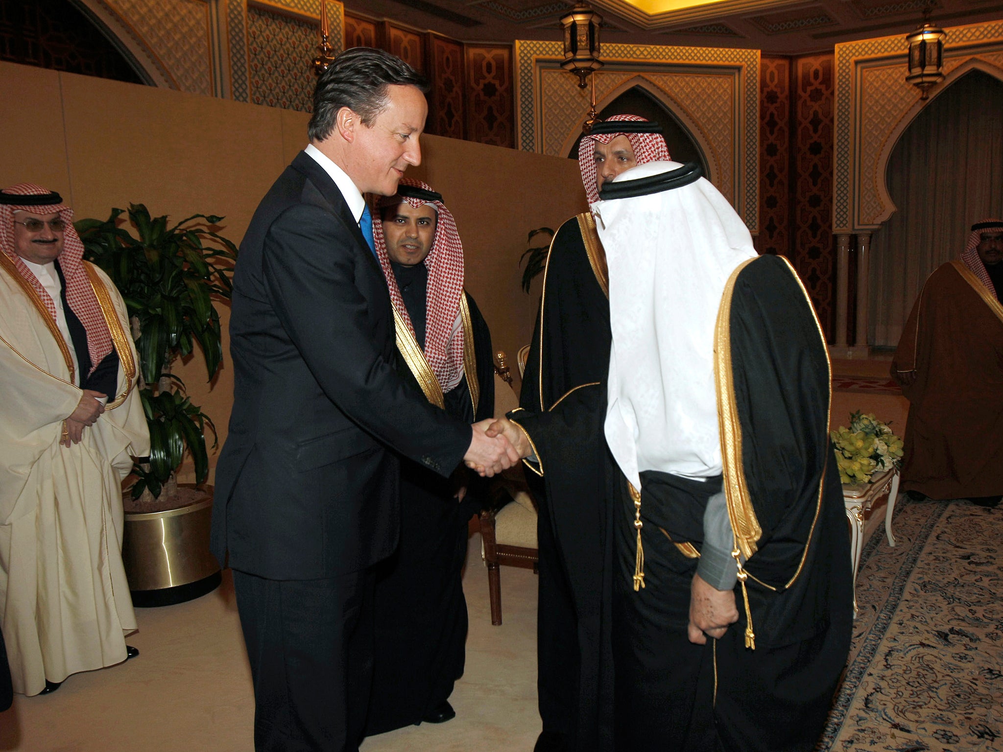 &#13;
The British Government has been criticised for retaining close relations with Saudi Arabia &#13;