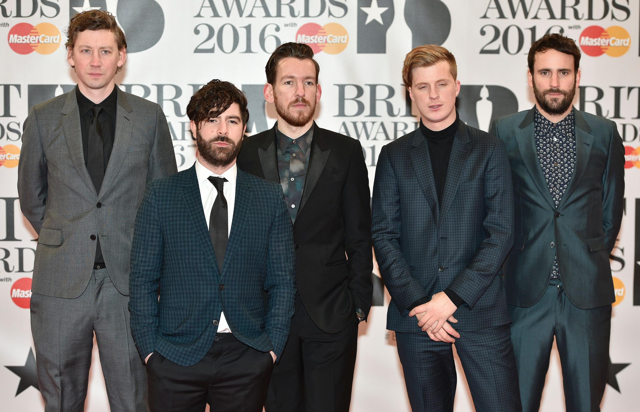 Foals were nominated for Best British Group at Brit Awards 2016