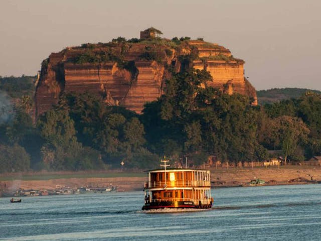 On the Pandaw cruise from Homalin to Monywa