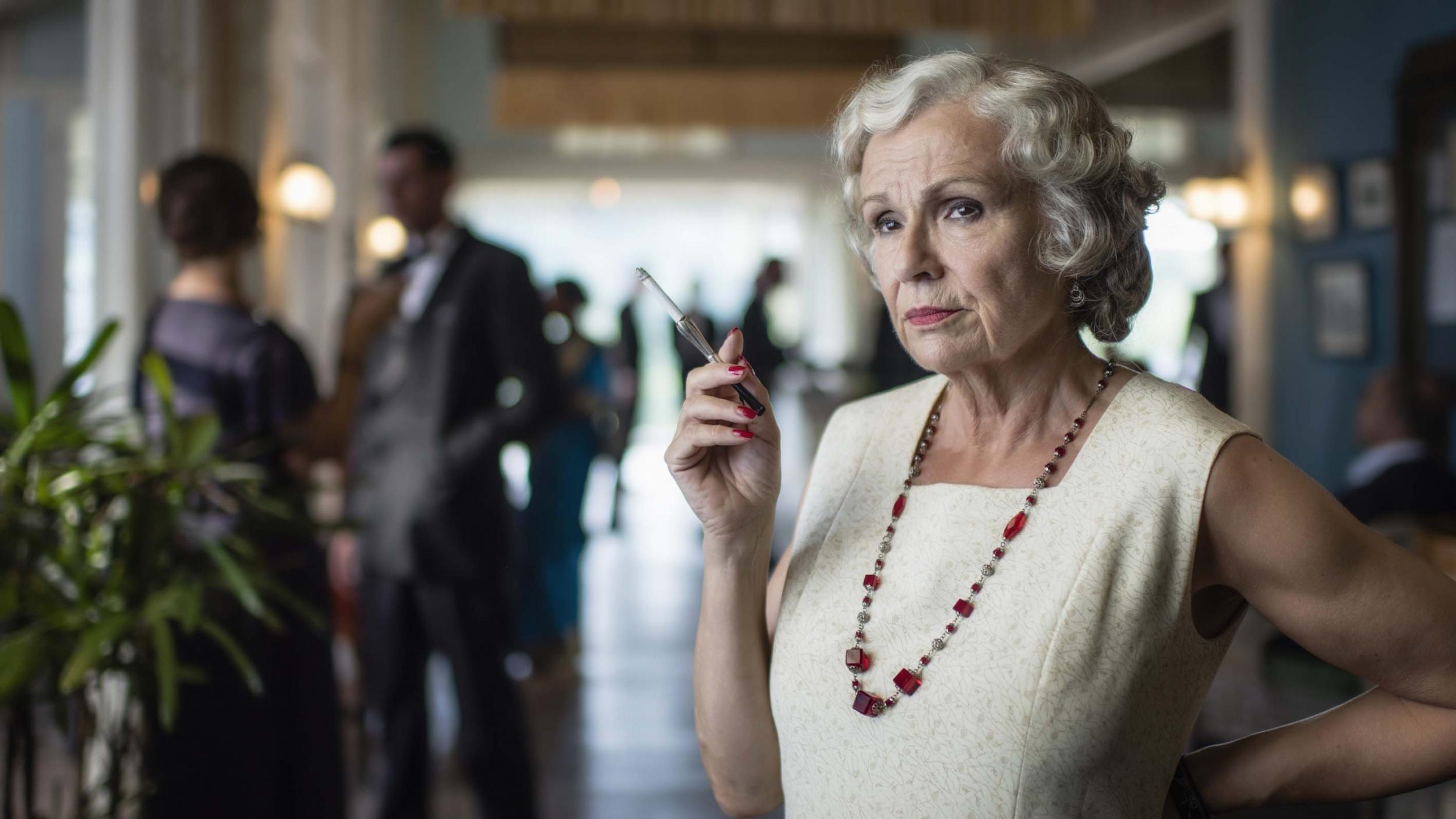 Julie Walters as the Machiavellian club owner in Channel 4's Indian Summers