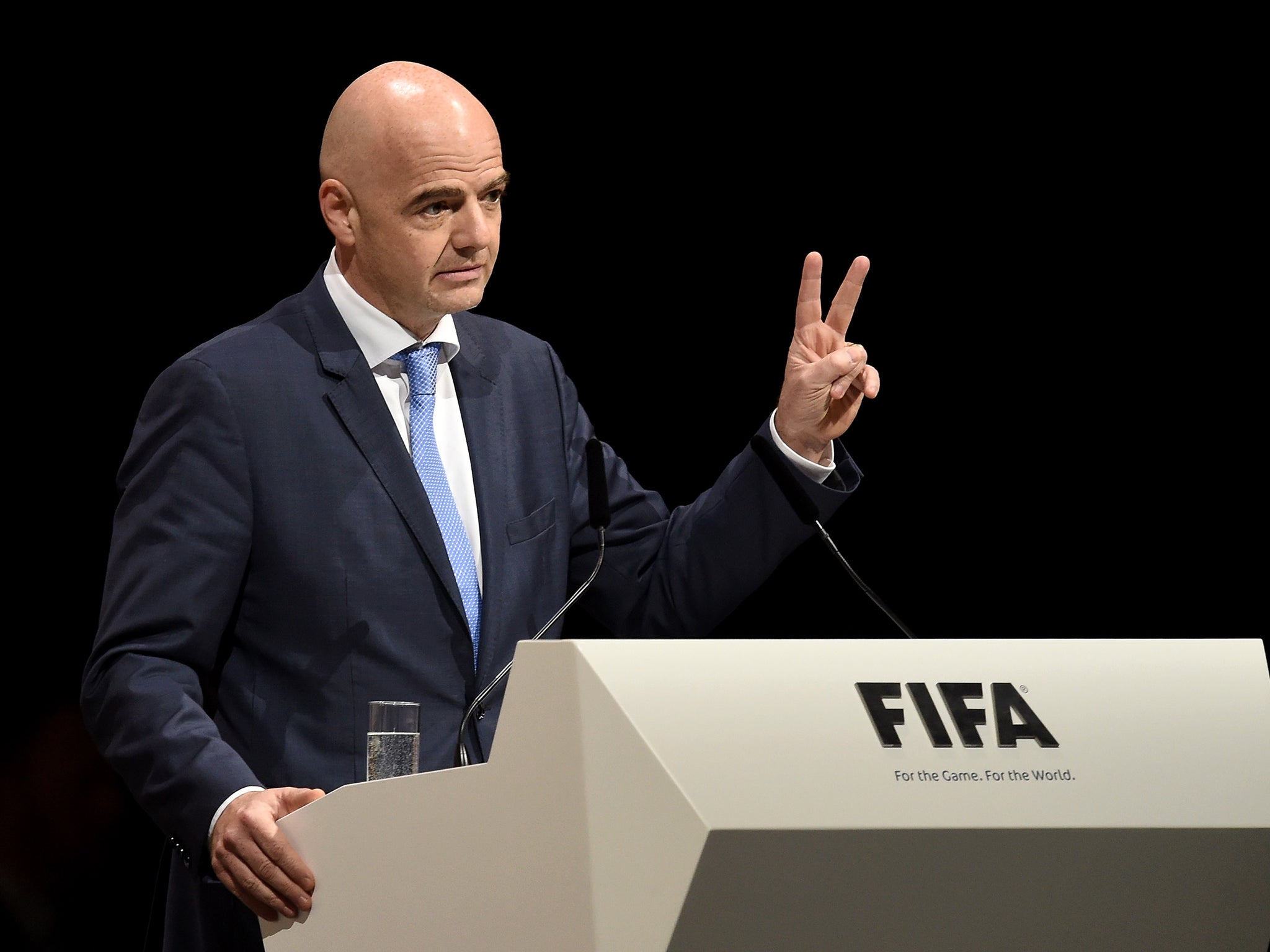 Gianni Infantino has been named the new FIFA president during an extraordinary FIFA congress in Zurich