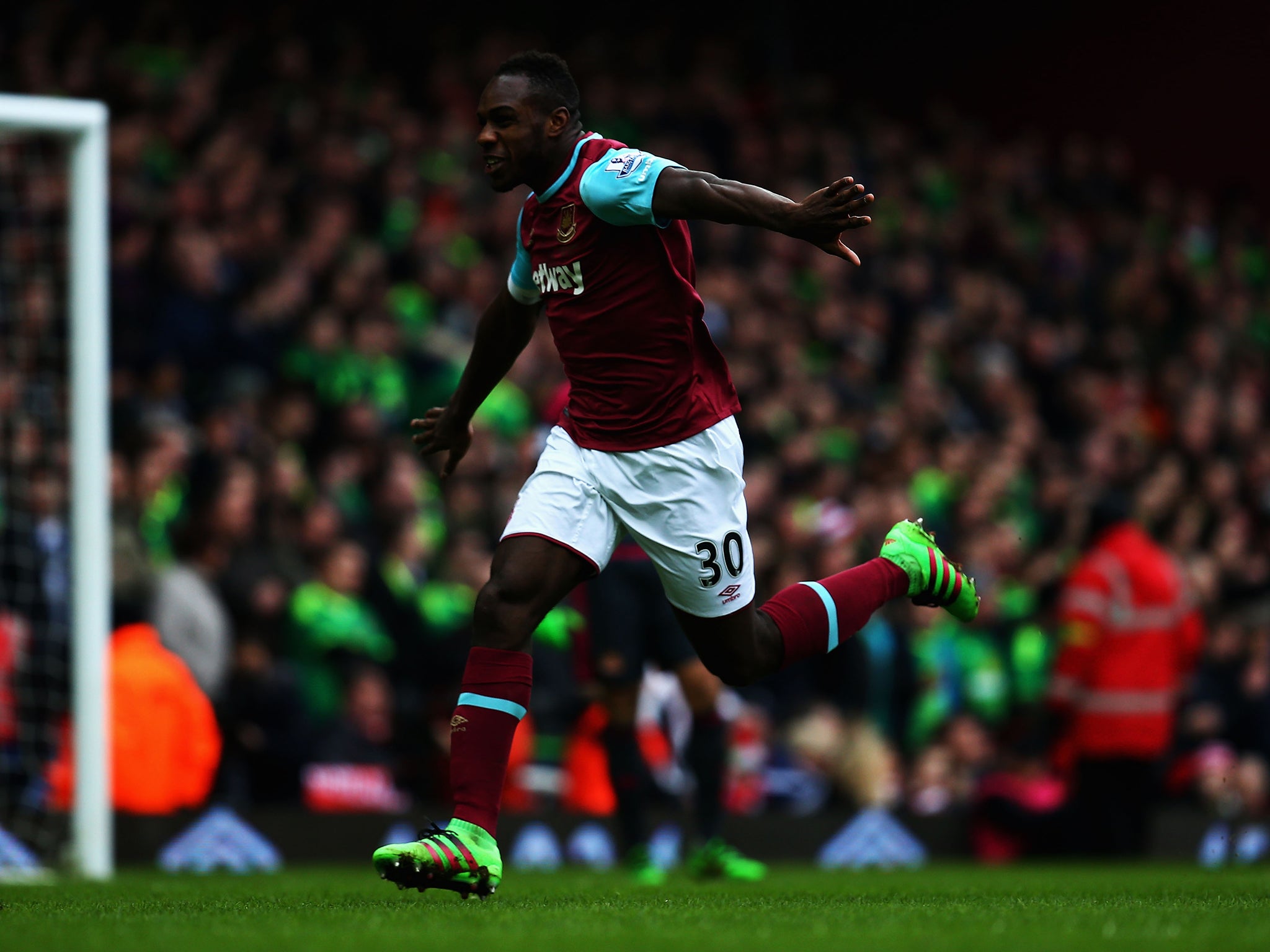 &#13;
West Ham United winger Michail Antonio&#13;