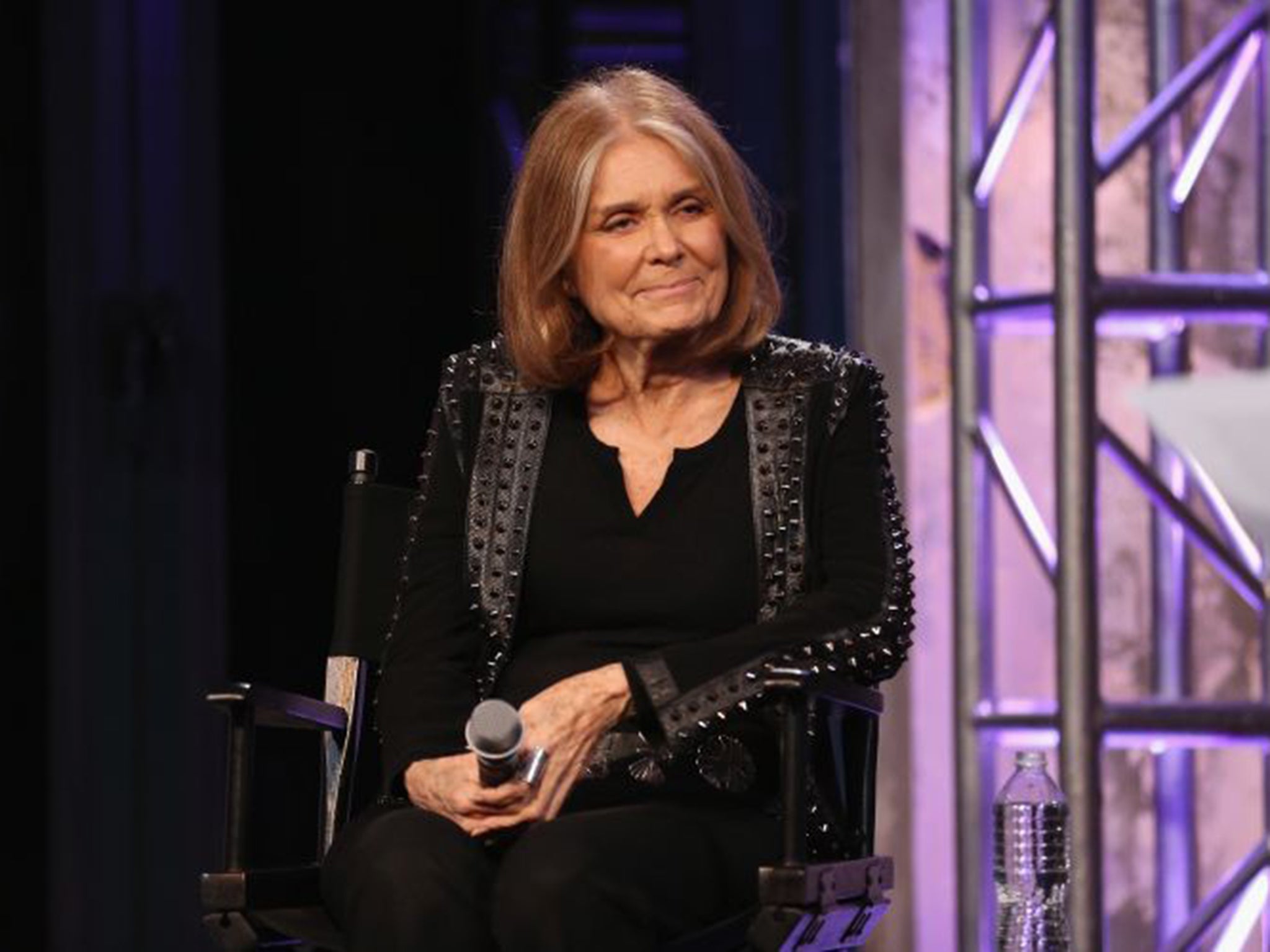 Feminist writer Gloria Steinem is still a controversial figure in the US