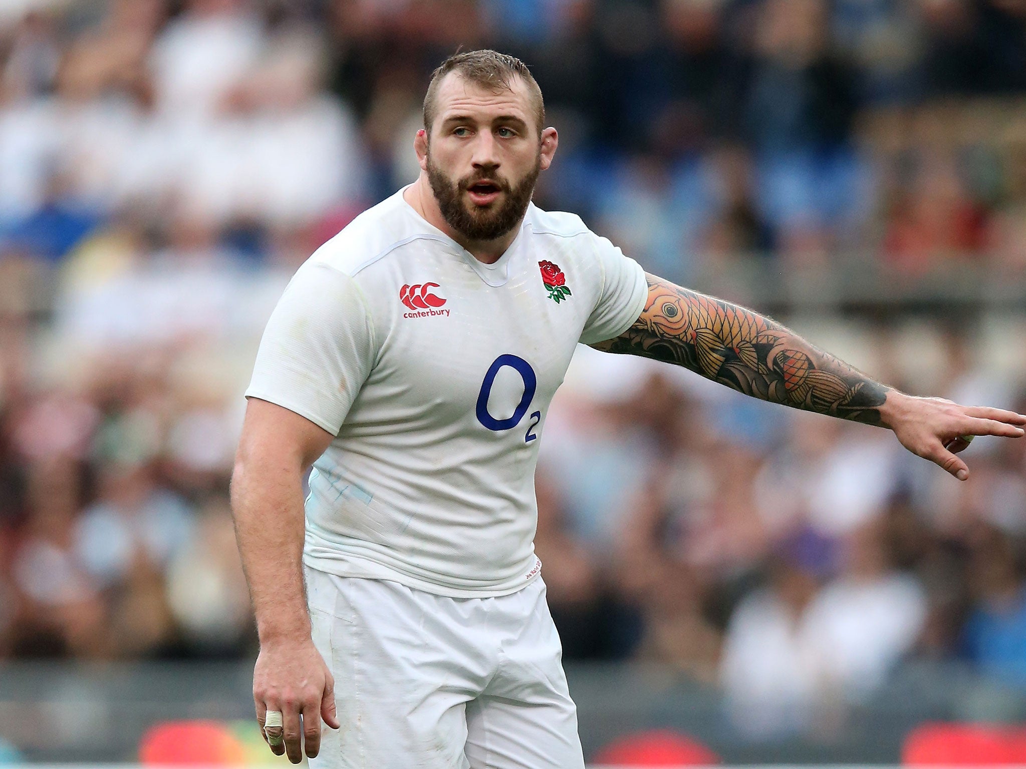 England prop Joe Marler