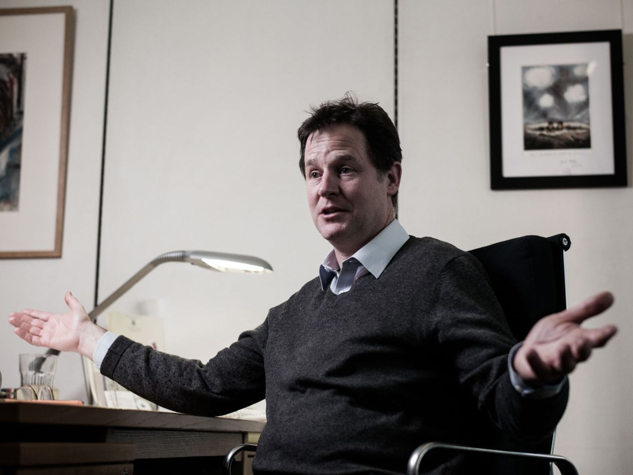 Nick Clegg says he made decisions as Lib Dem leader without benefit of hindsight