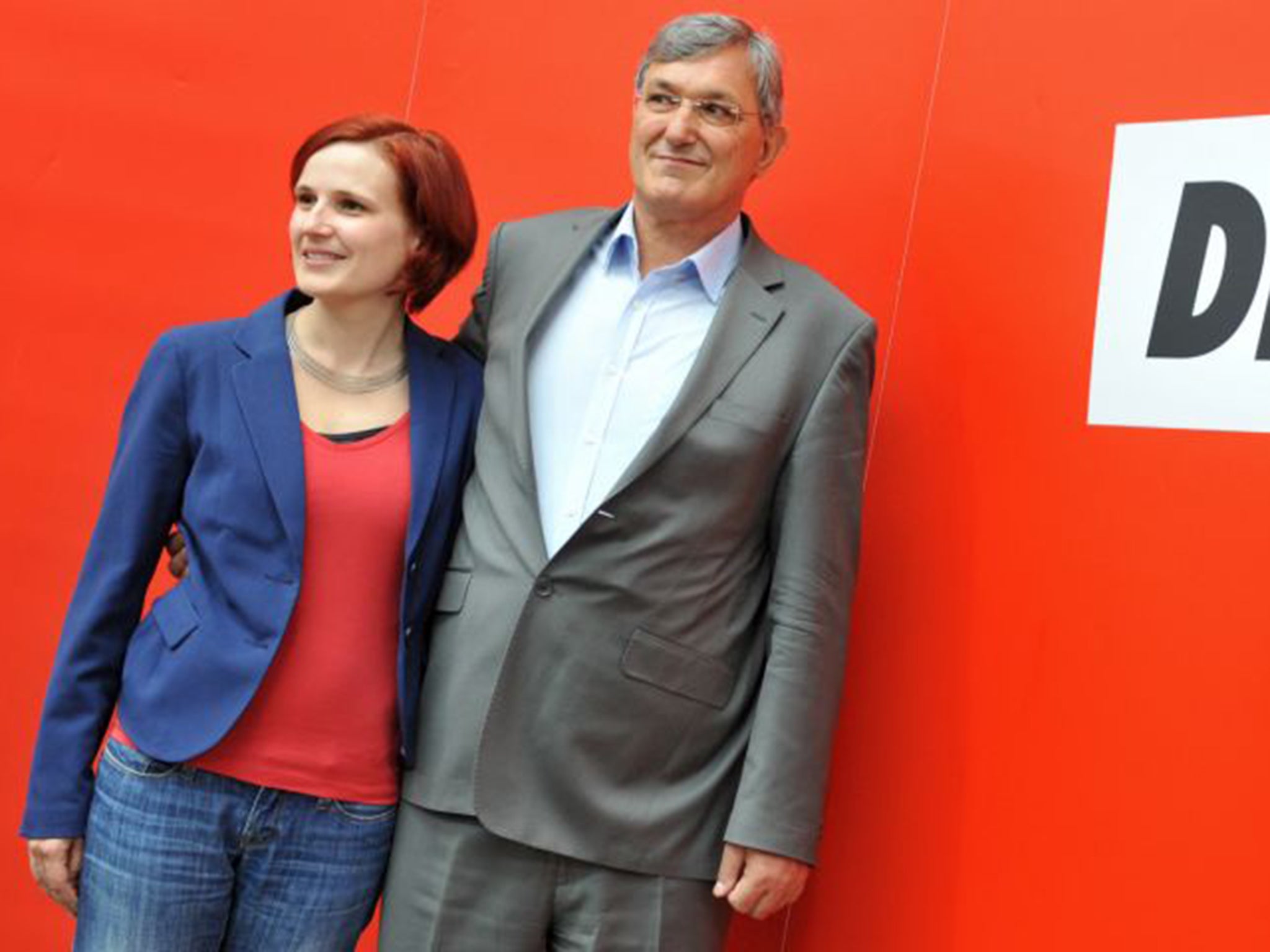 Katja Kipping and Bernd Riexinger of Die Linke