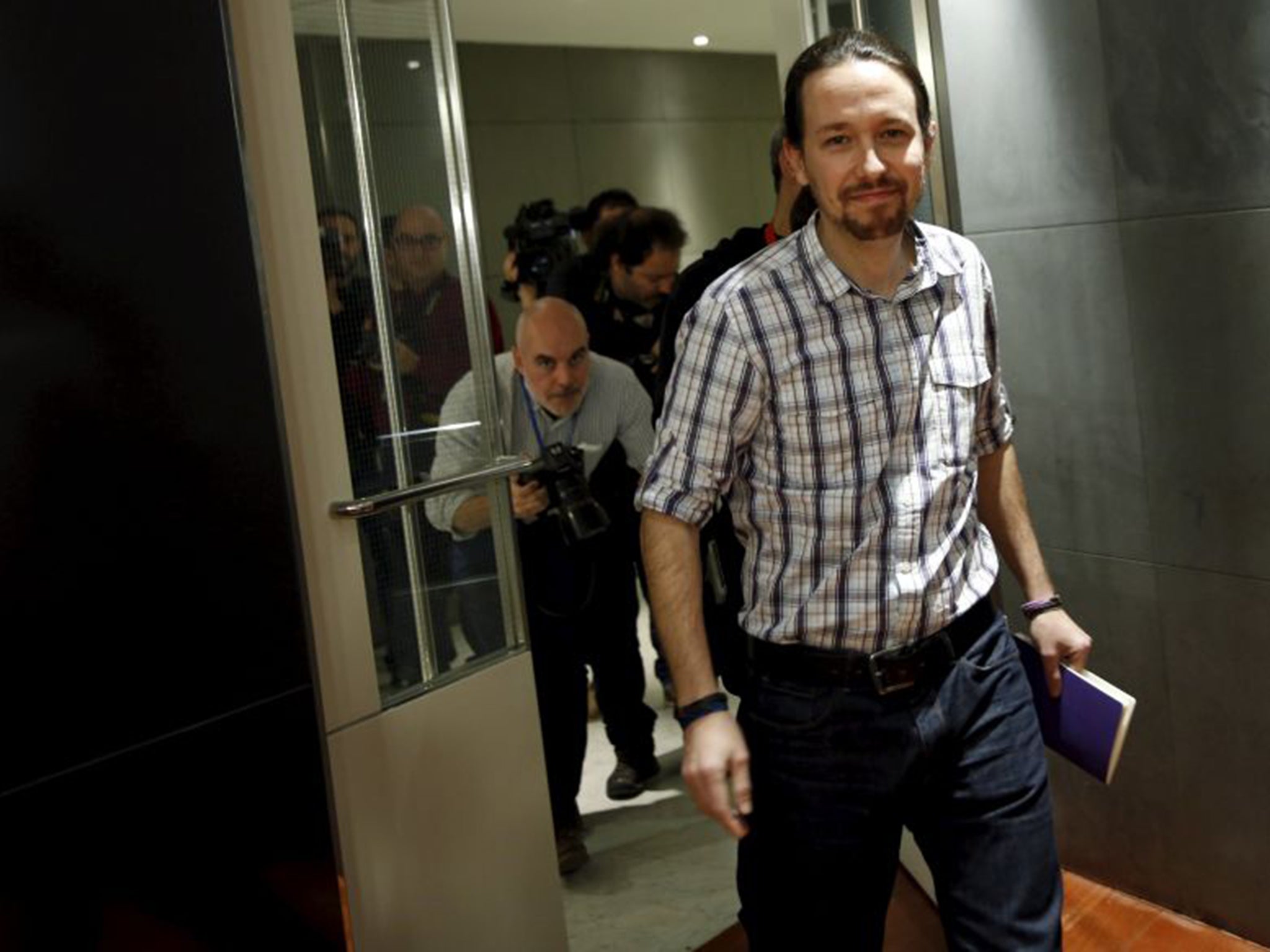 Podemos leader Pablo Iglesias