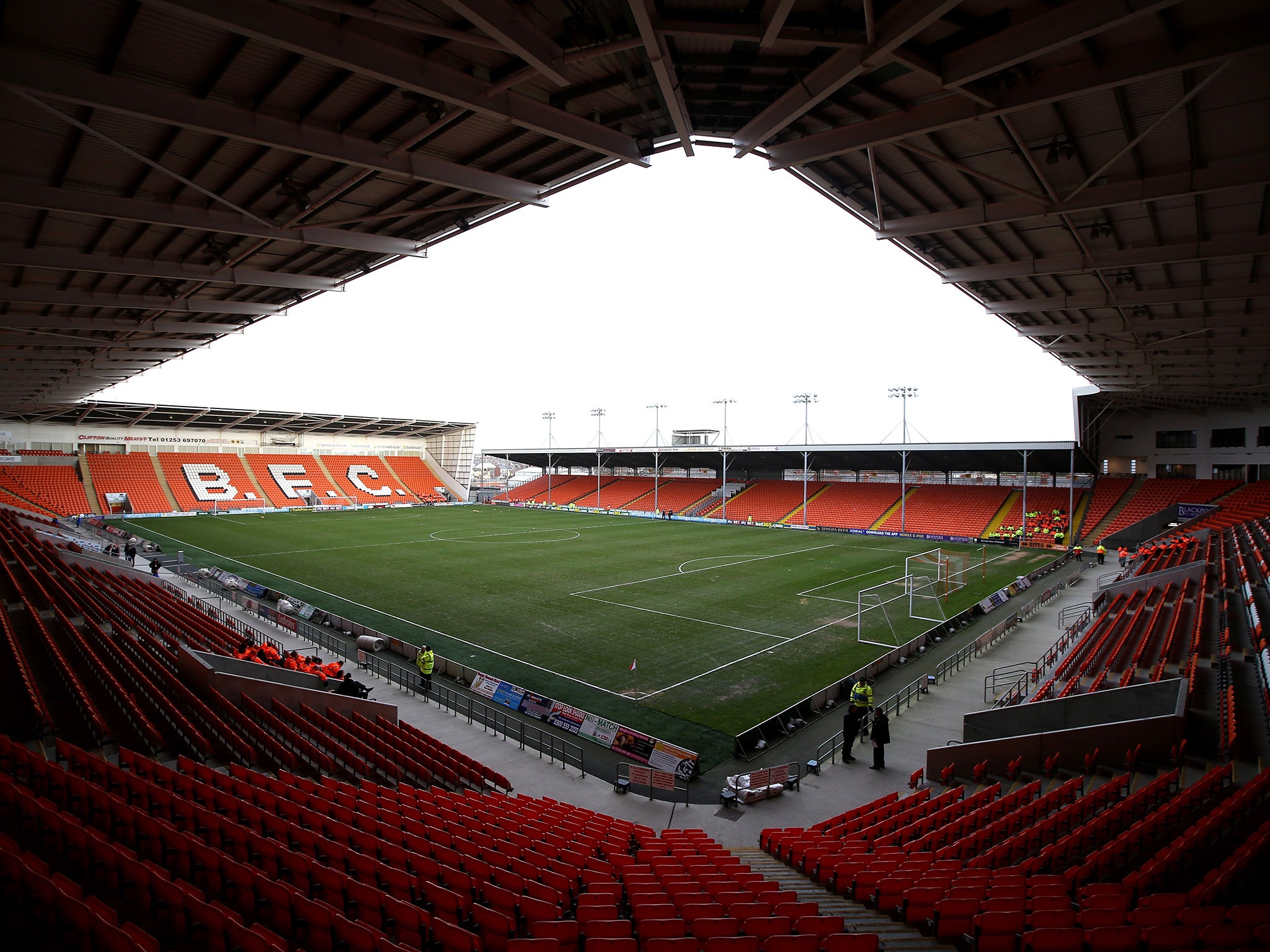 Blackpool's Bloomfield Road